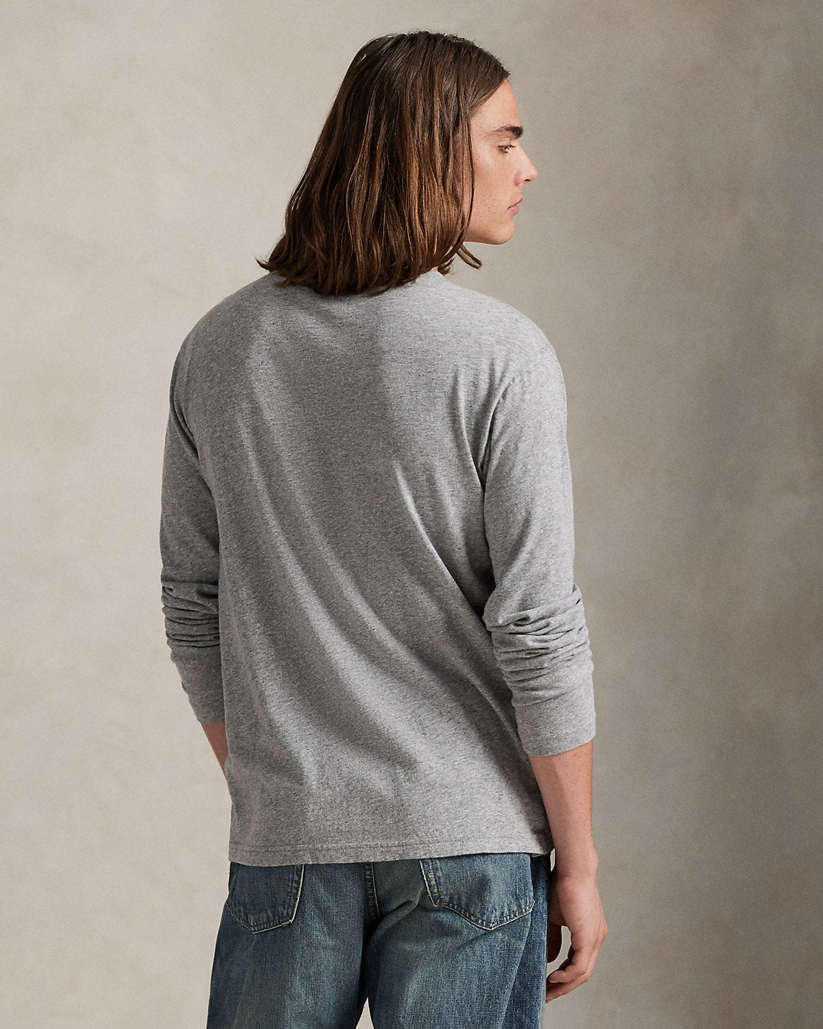 Slub Jersey Henley Shirt