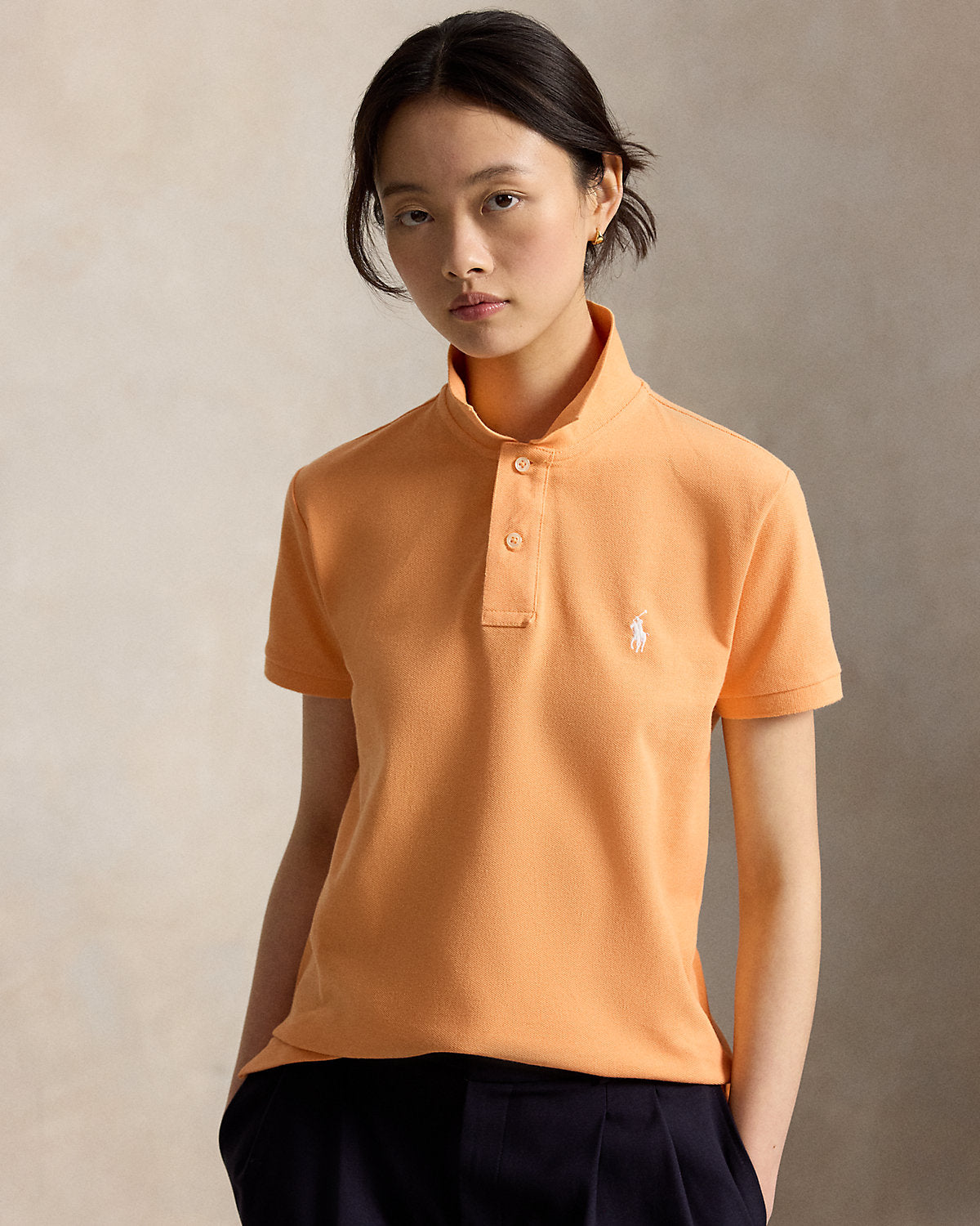 The Iconic Classic Fit Mesh Polo Shirt