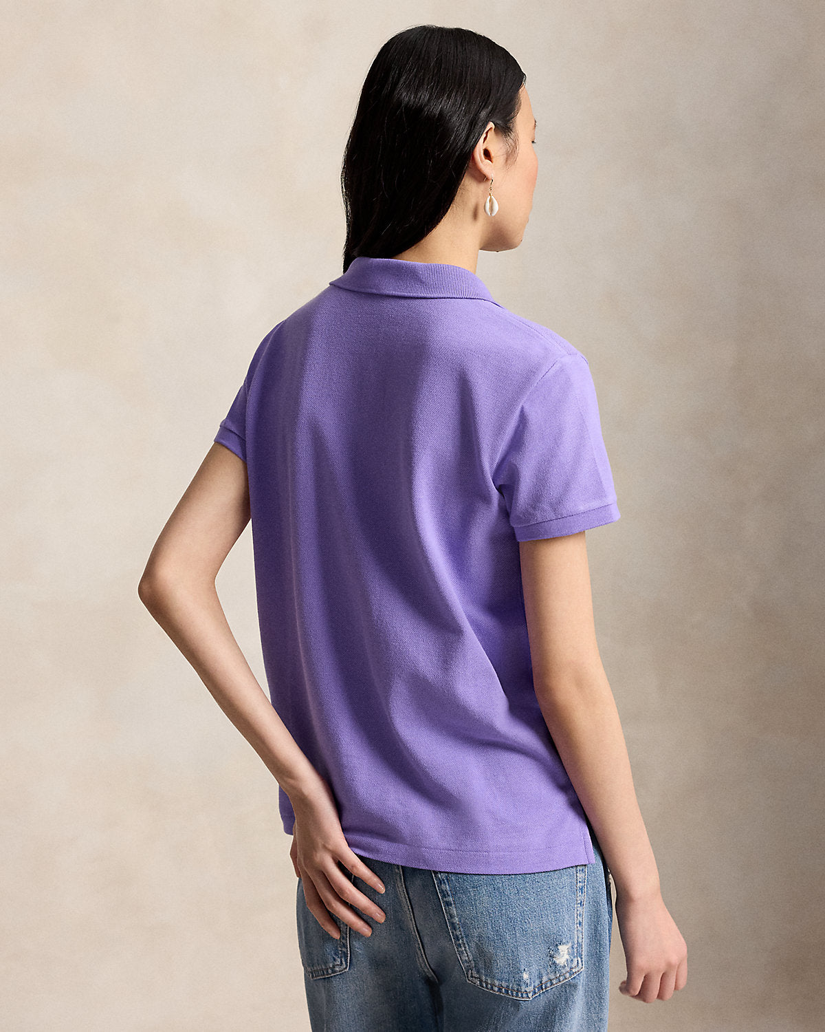The Iconic Classic Fit Mesh Polo Shirt