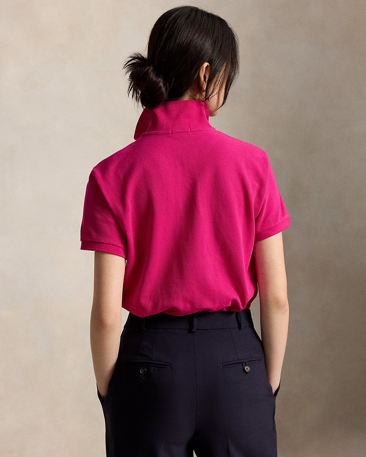 The Iconic Classic Fit Mesh Polo Shirt
