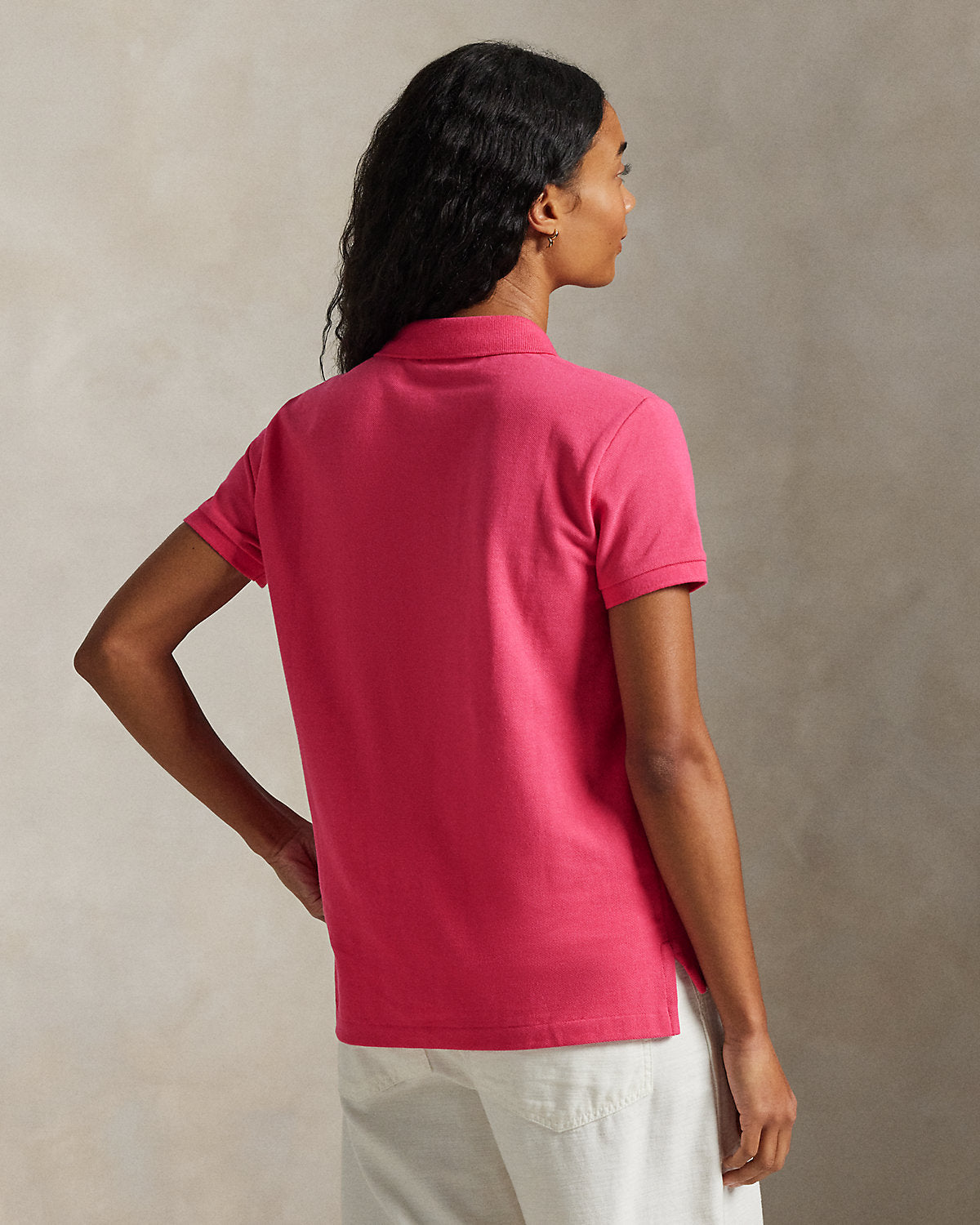 The Iconic Classic Fit Mesh Polo Shirt