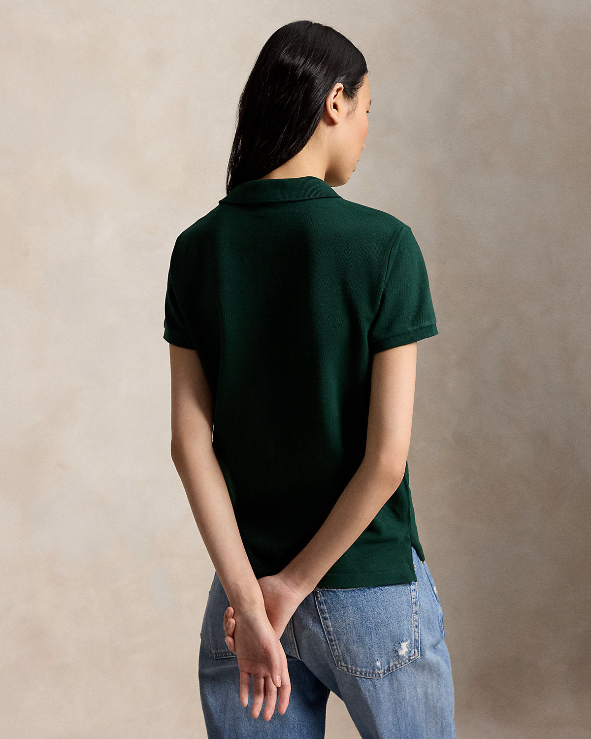 The Iconic Classic Fit Mesh Polo Shirt