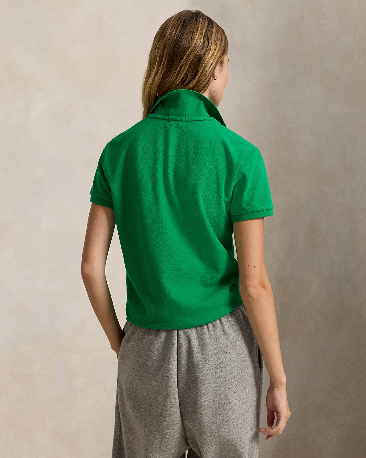 The Iconic Classic Fit Mesh Polo Shirt