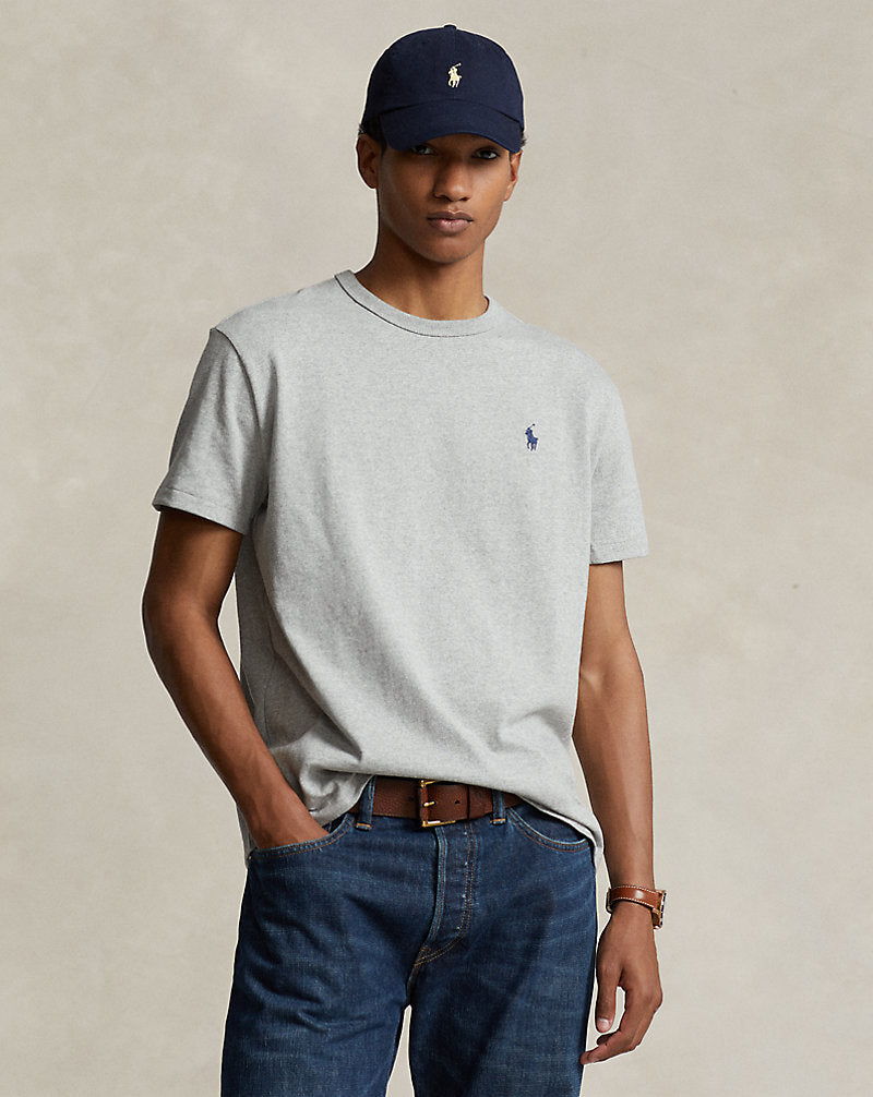 Classic Fit Heavyweight Jersey T-Shirt Andover Heather