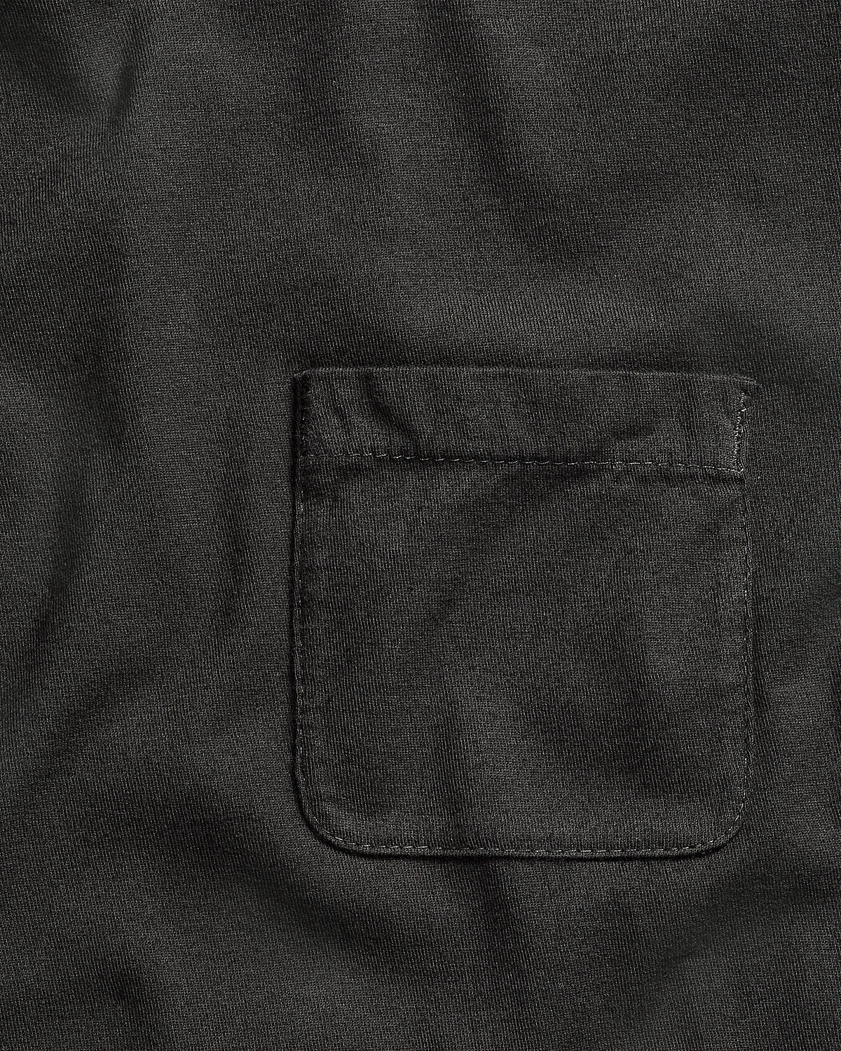 Jersey Pocket T-Shirt Faded Black Canvas