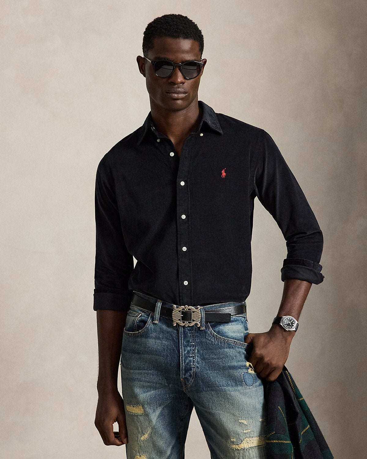 Classic Fit Corduroy Shirt