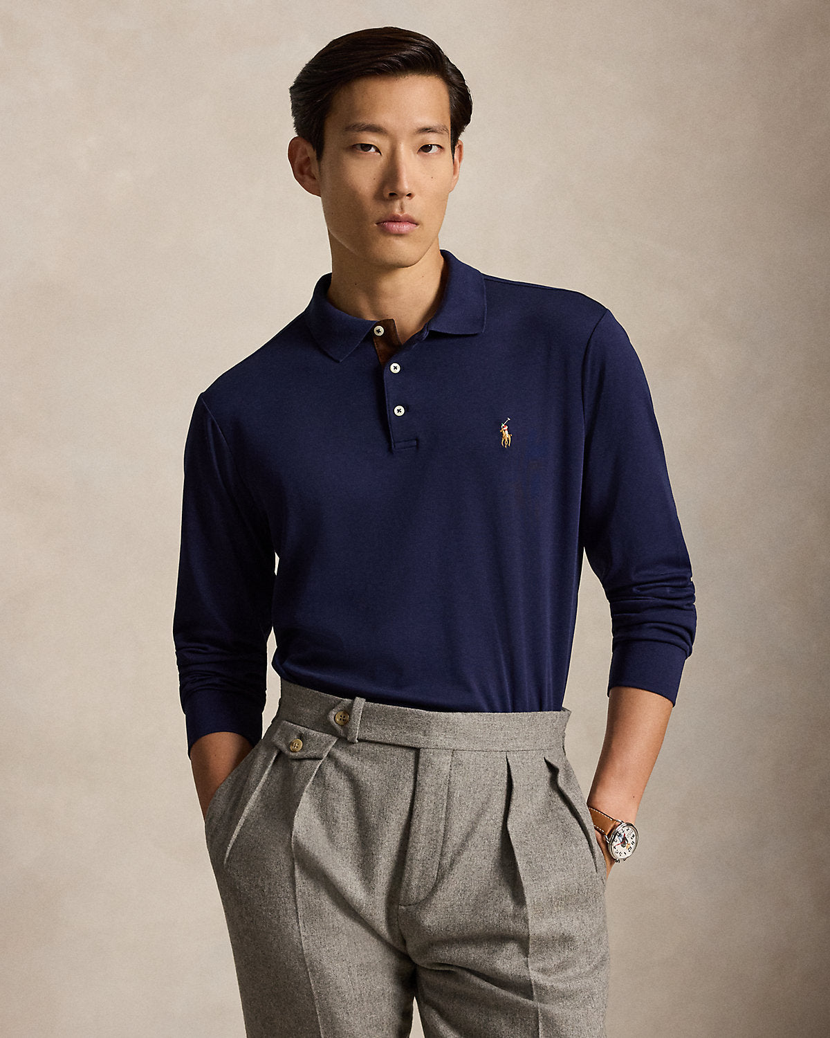 Classic Fit Soft Cotton Polo Shirt