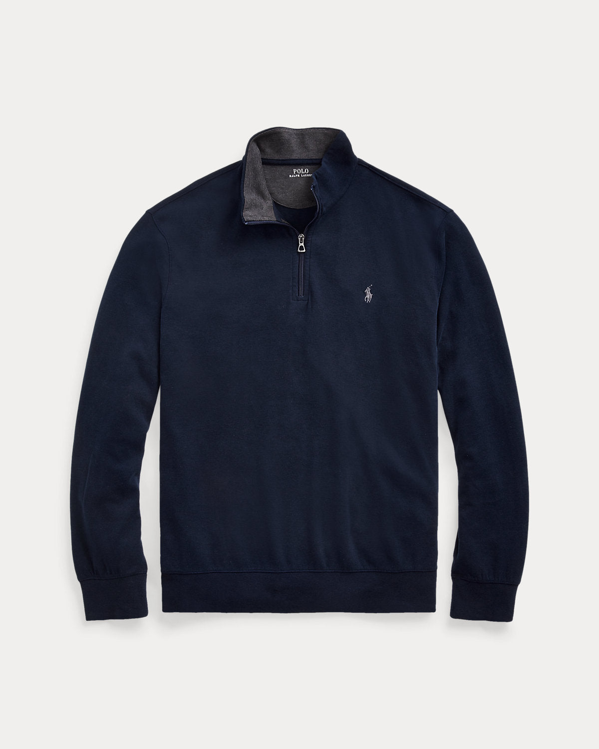 Luxury Jersey Quarter-Zip Pullover
