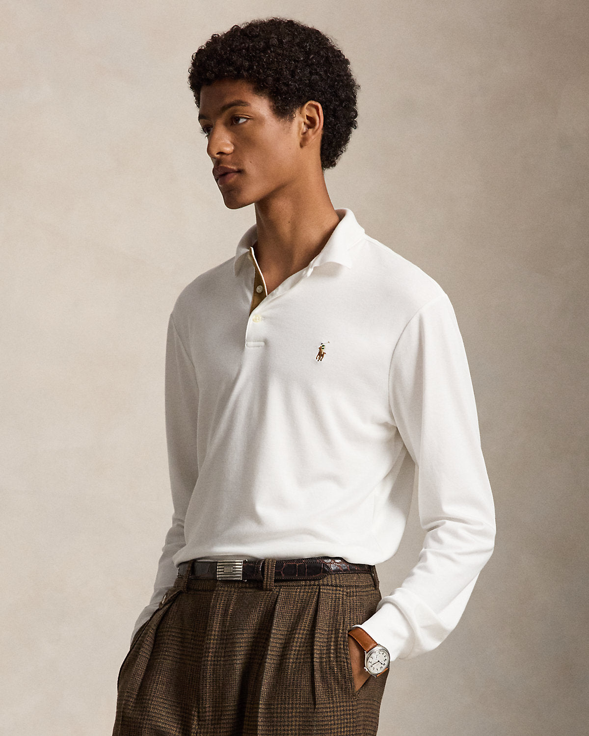 Classic Fit Soft Cotton Polo Shirt