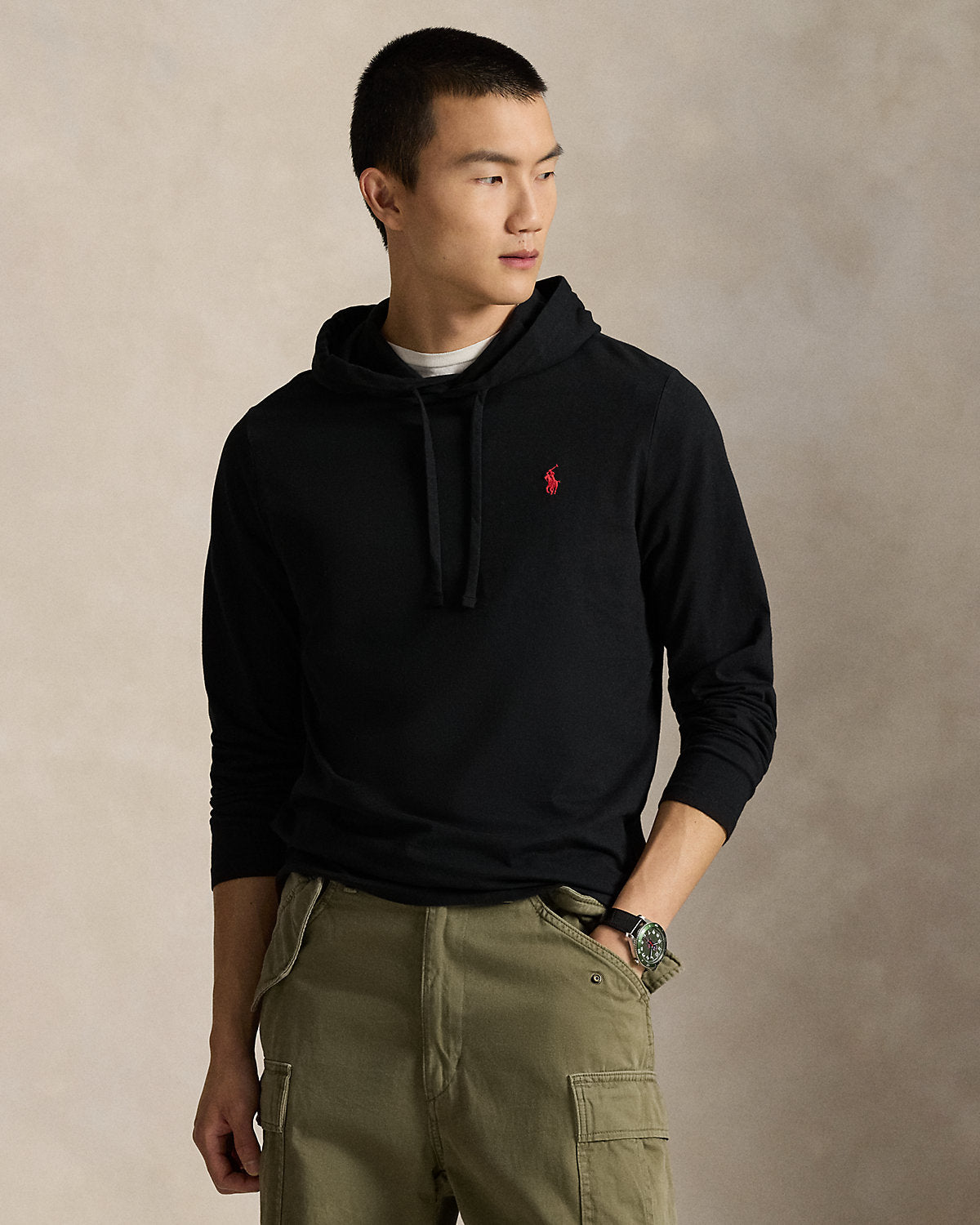 Jersey Hooded T-Shirt
