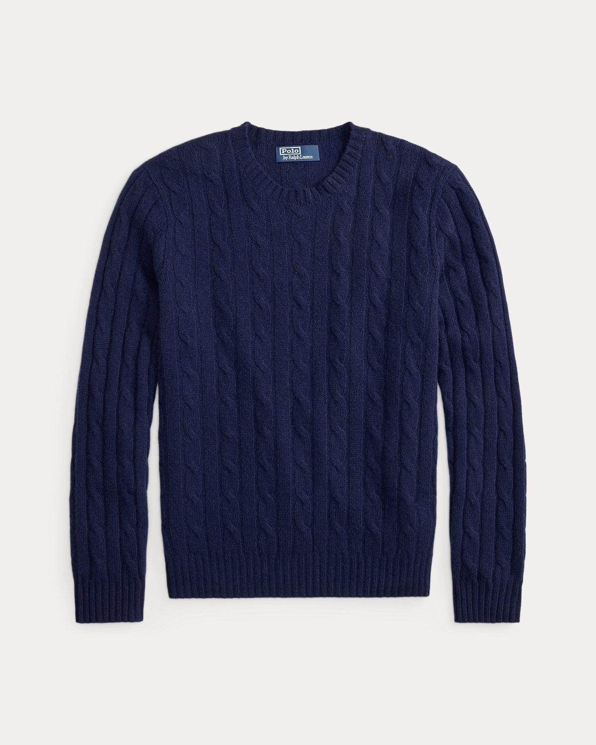 The Iconic Cable-Knit Cashmere Jumper Bright Navy