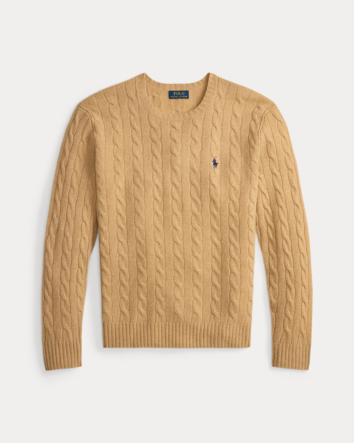 Cable-Knit Wool-Cashmere Sweater