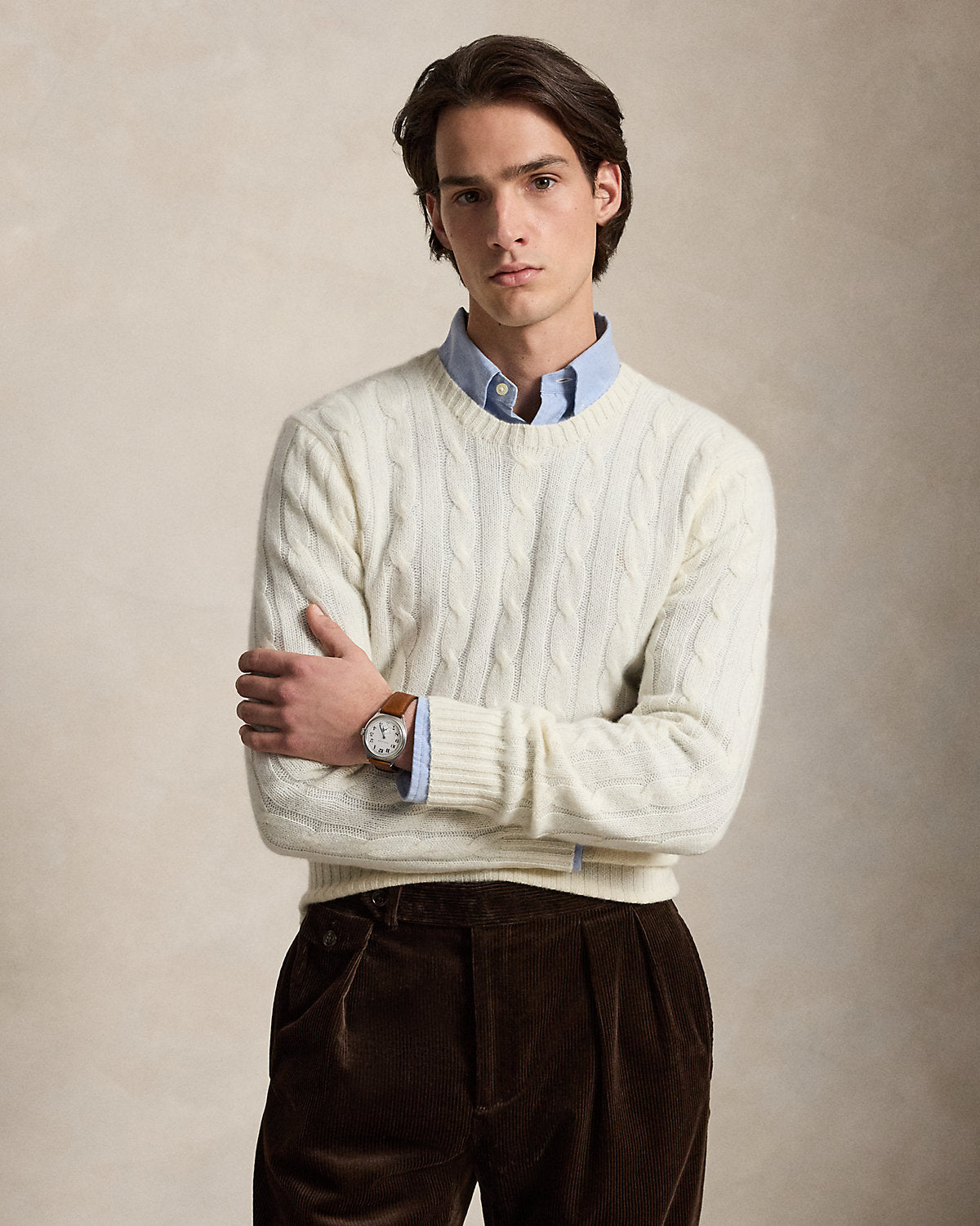 The Iconic Cable-Knit Cashmere Sweater