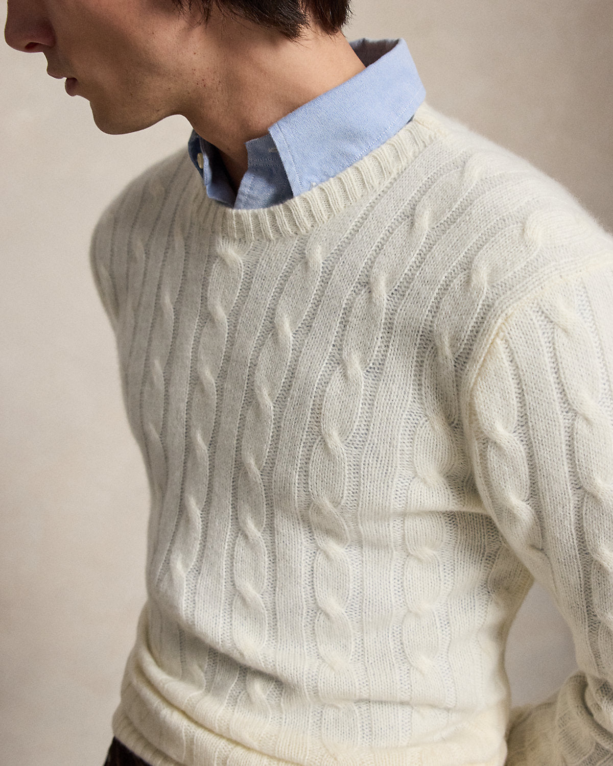The Iconic Cable-Knit Cashmere Sweater