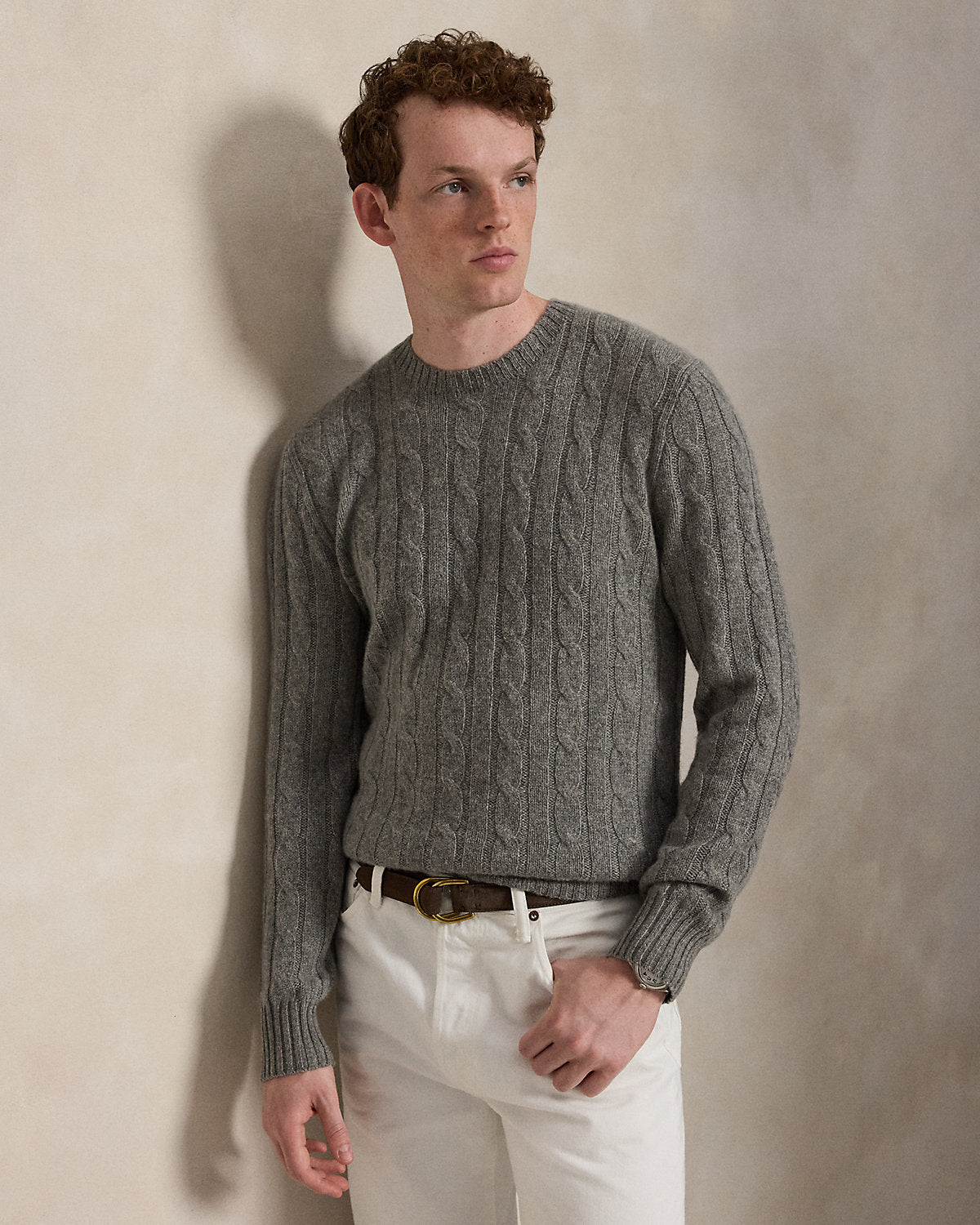 The Iconic Cable-Knit Cashmere Sweater