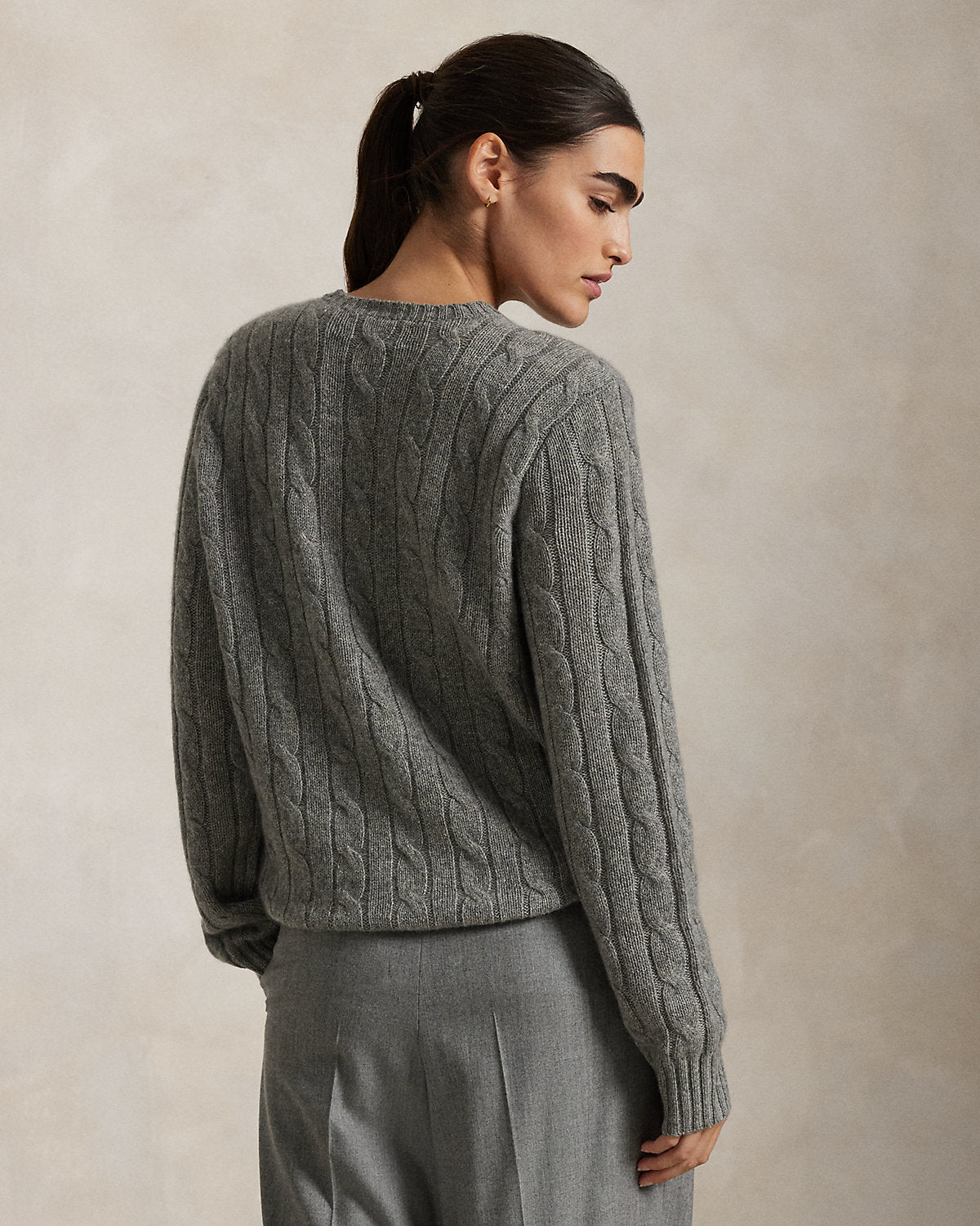 The Iconic Cable-Knit Cashmere Sweater