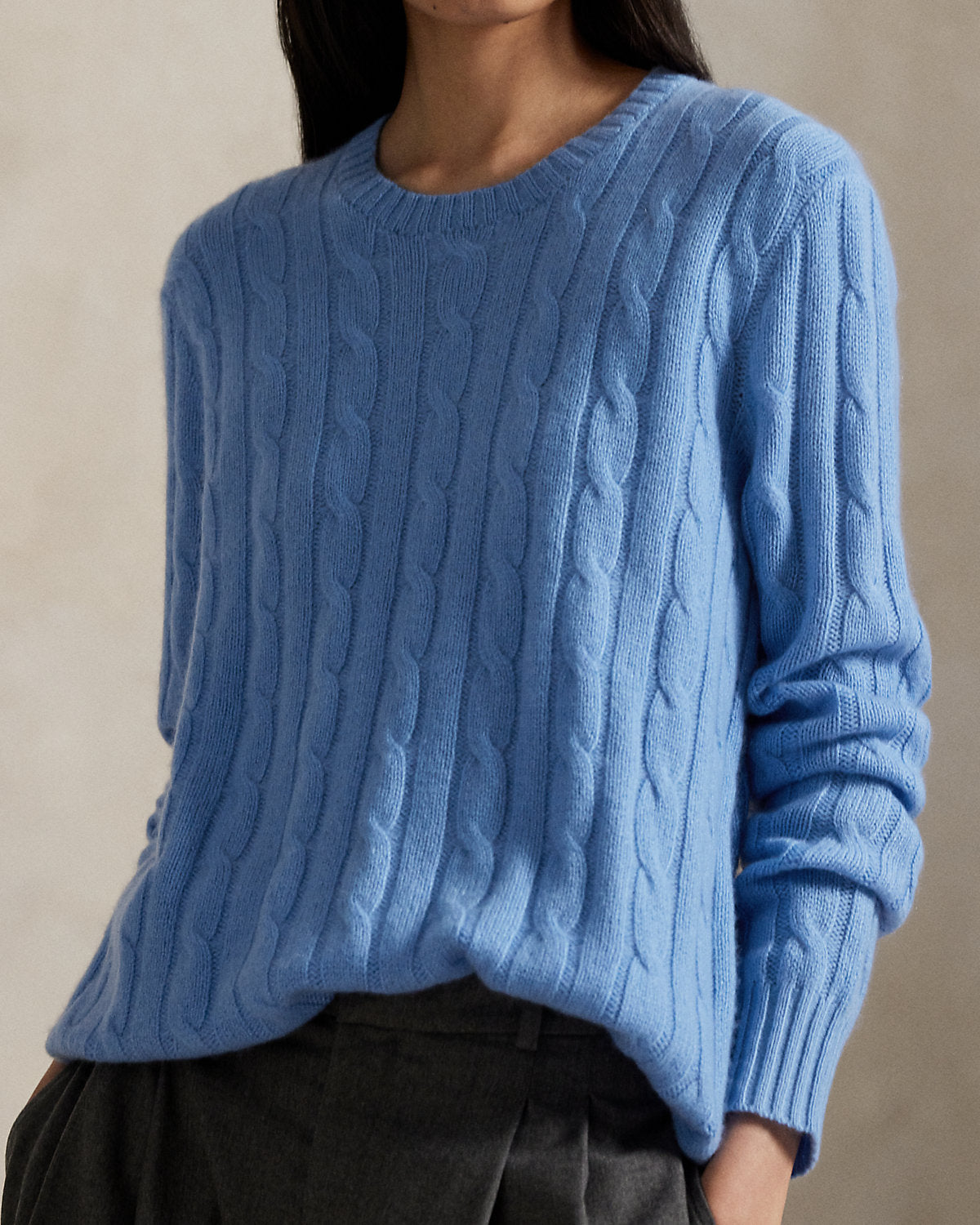 The Iconic Cable-Knit Cashmere Sweater