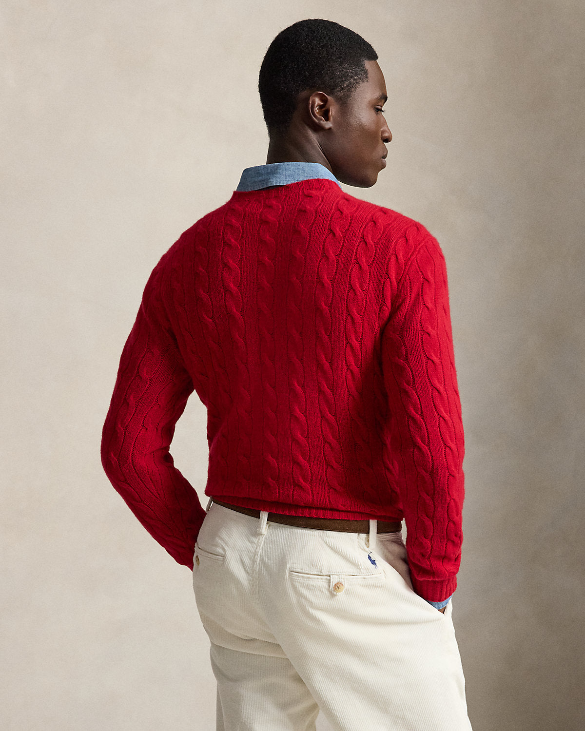 Cable-Knit Wool-Cashmere Sweater