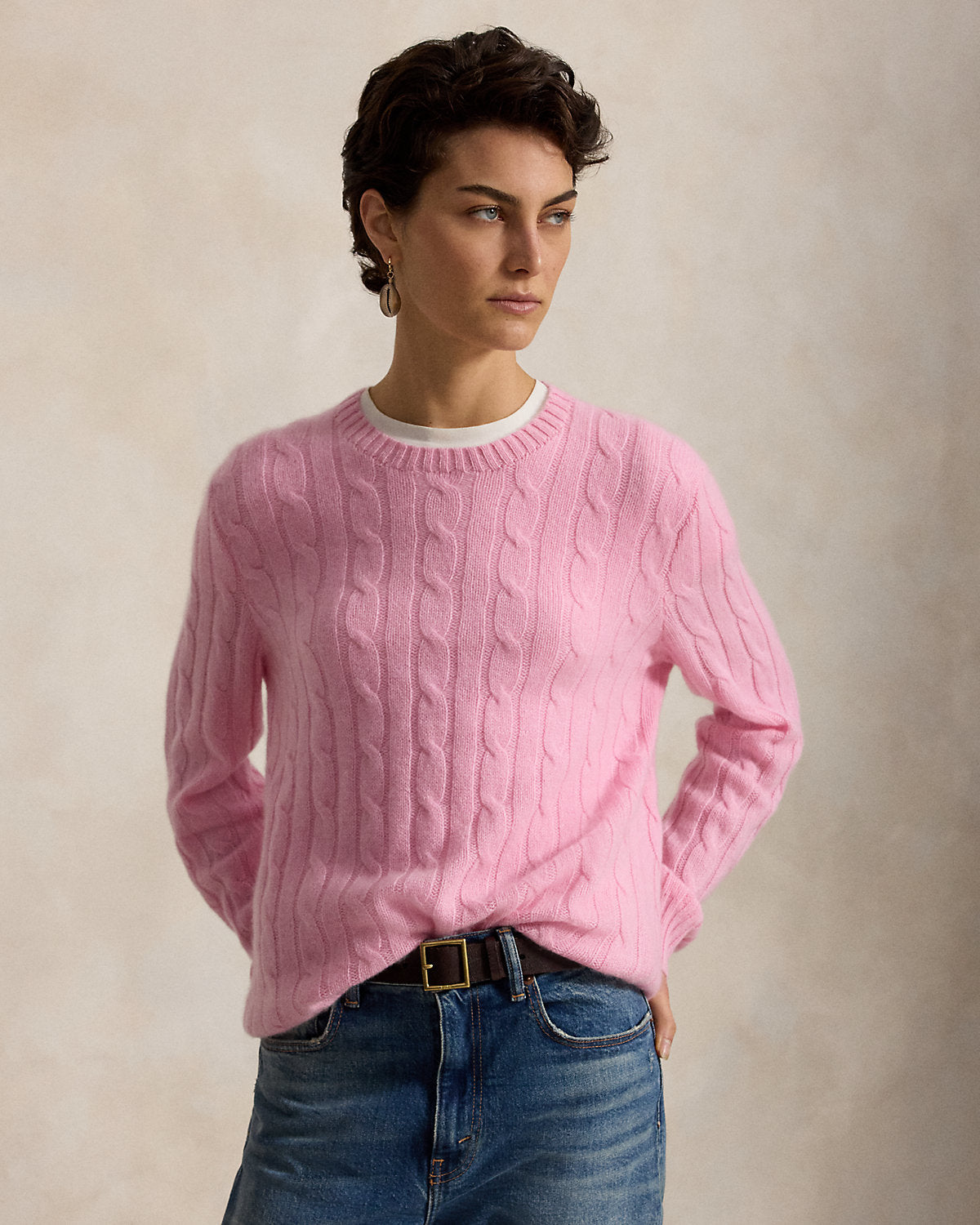 The Iconic Cable-Knit Cashmere Sweater