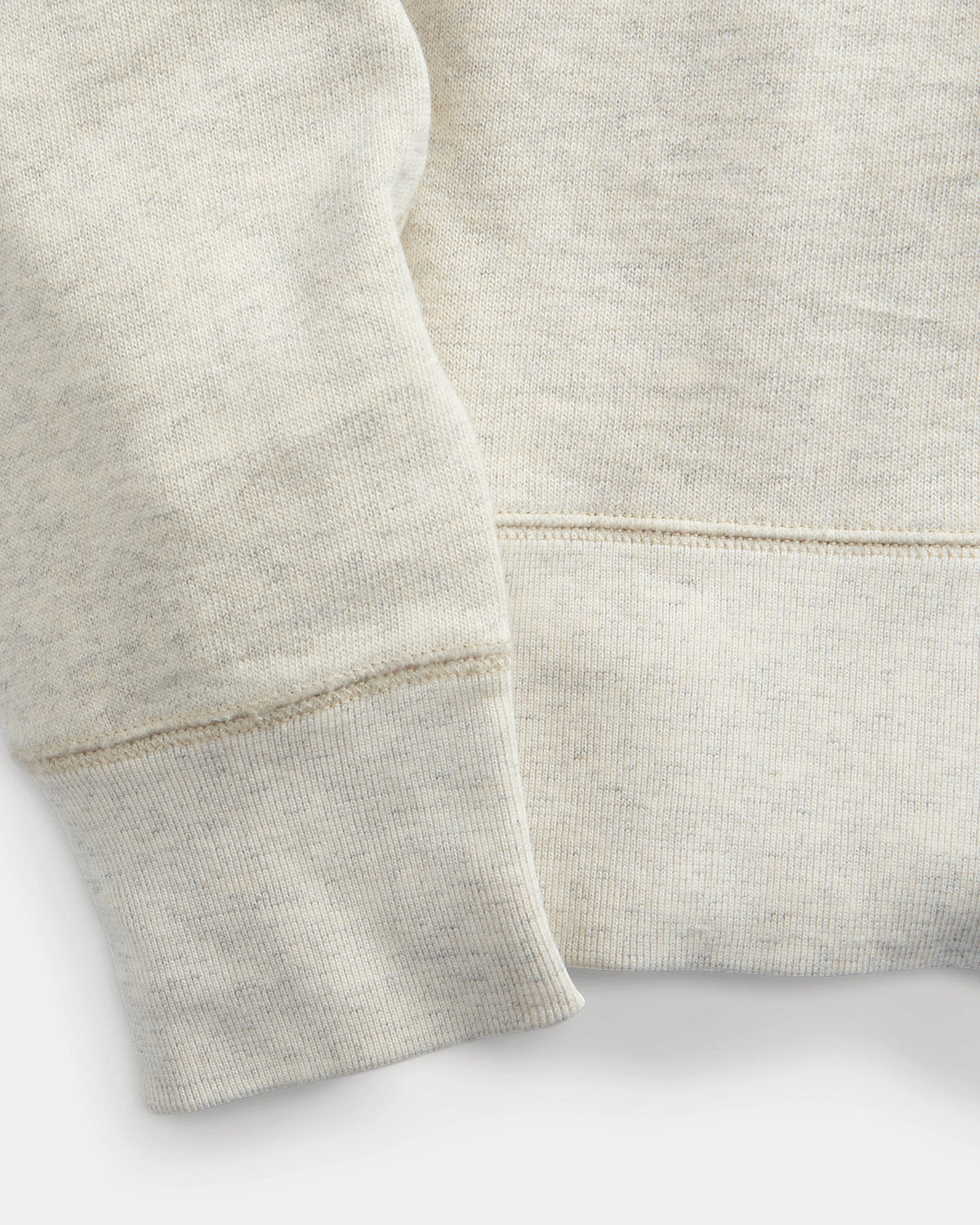 Logo Fleece Pullover Oatmeal Heather