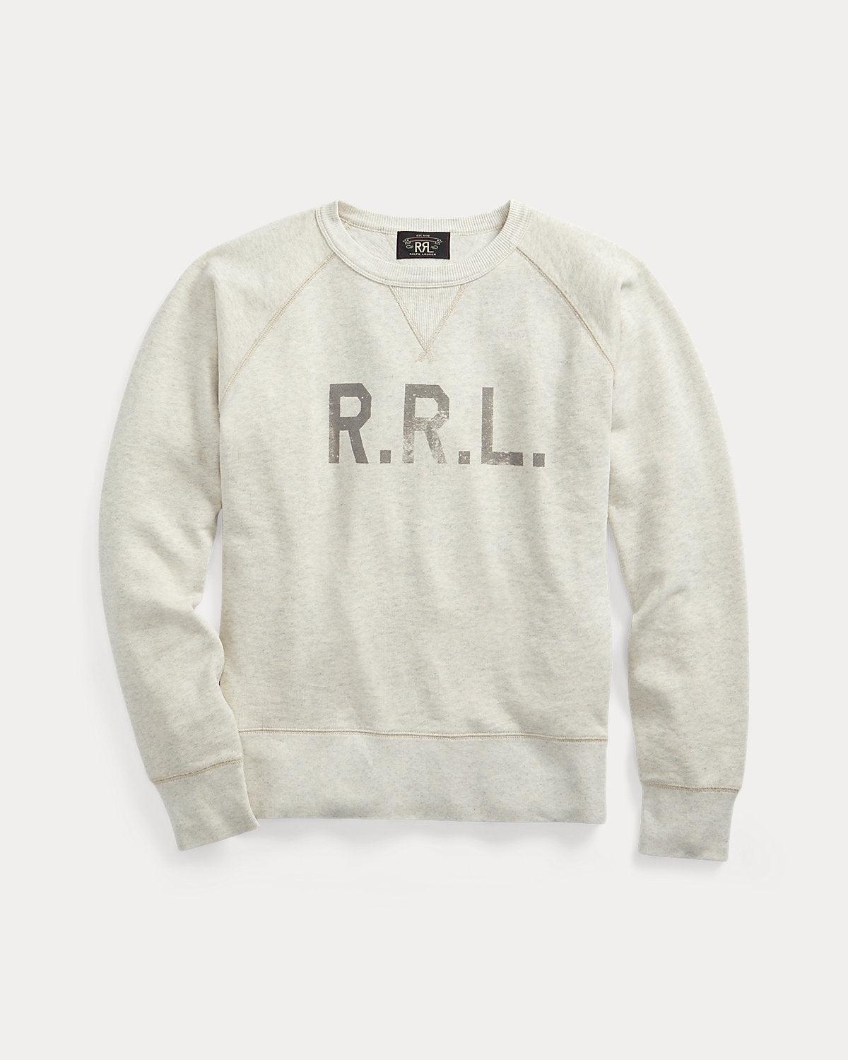 Logo Fleece Pullover Oatmeal Heather