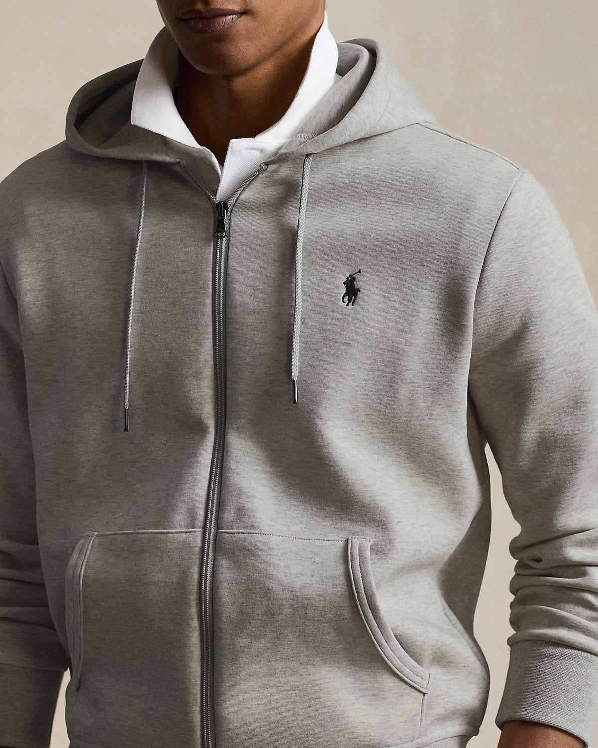 Double-Knit Full-Zip Hoodie
