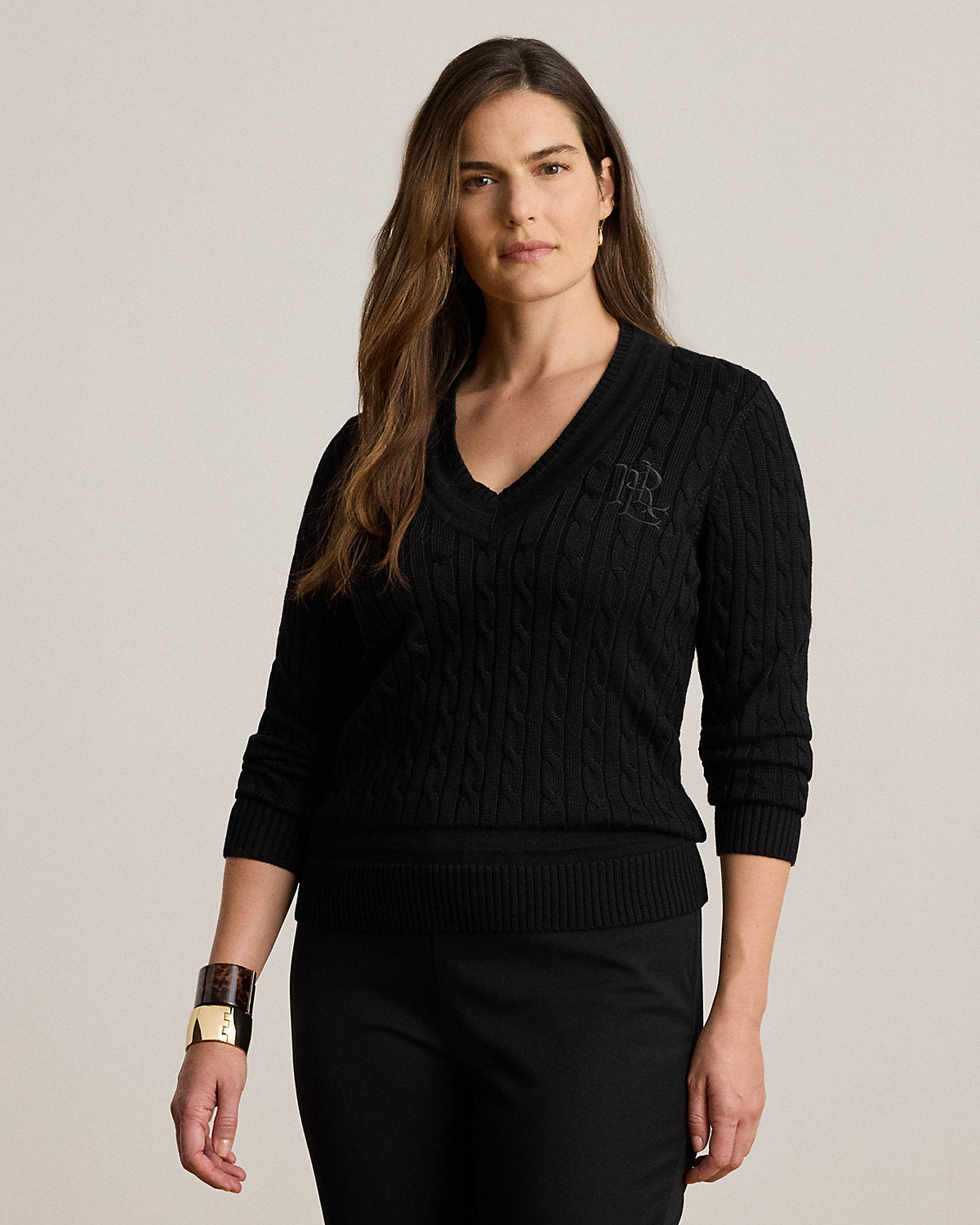 Cable-Knit Cricket Sweater
