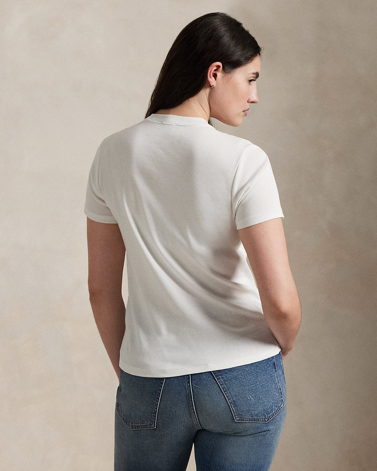 Slim Fit Stretch Cotton Tee