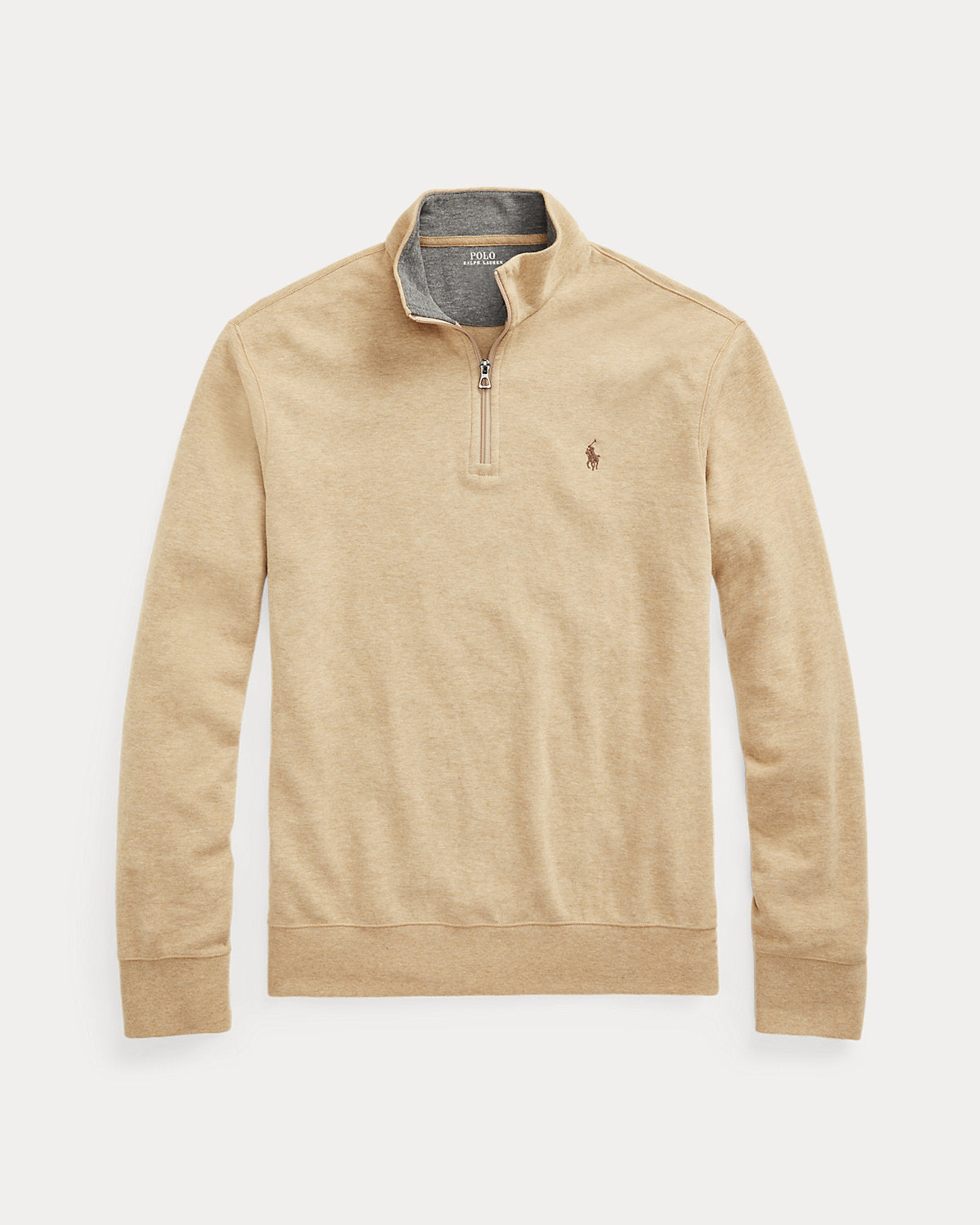Luxury Jersey Quarter-Zip Pullover