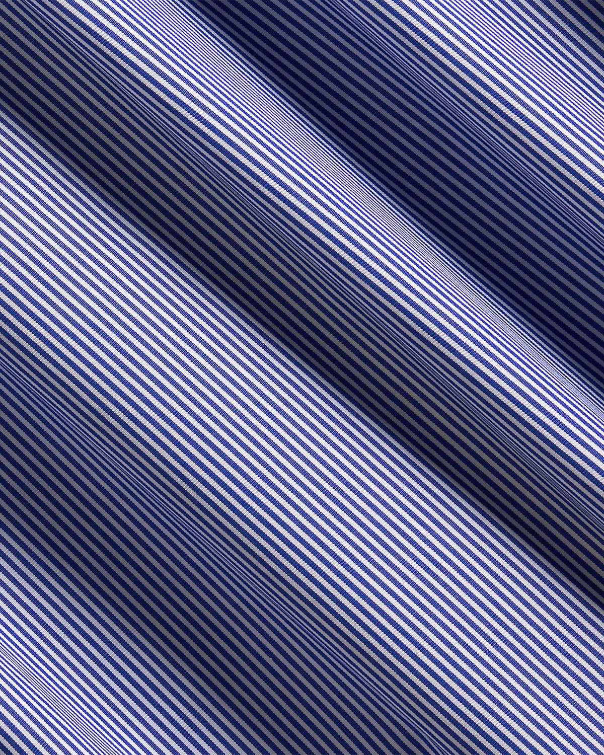 Striped Stretch Poplin Shirt Blue/White