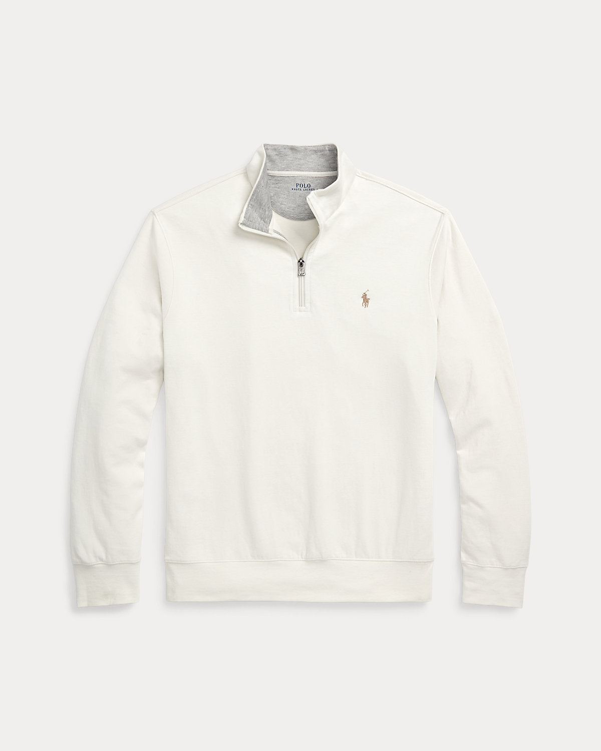 Luxury Jersey Quarter-Zip Pullover