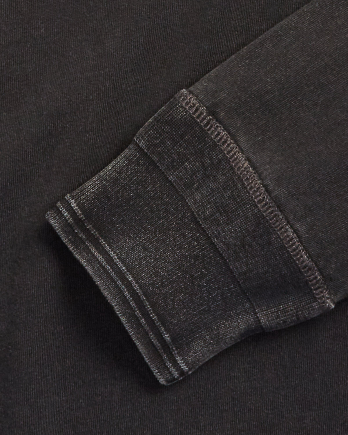 Indigo Jersey Henley Shirt Sulphur Black