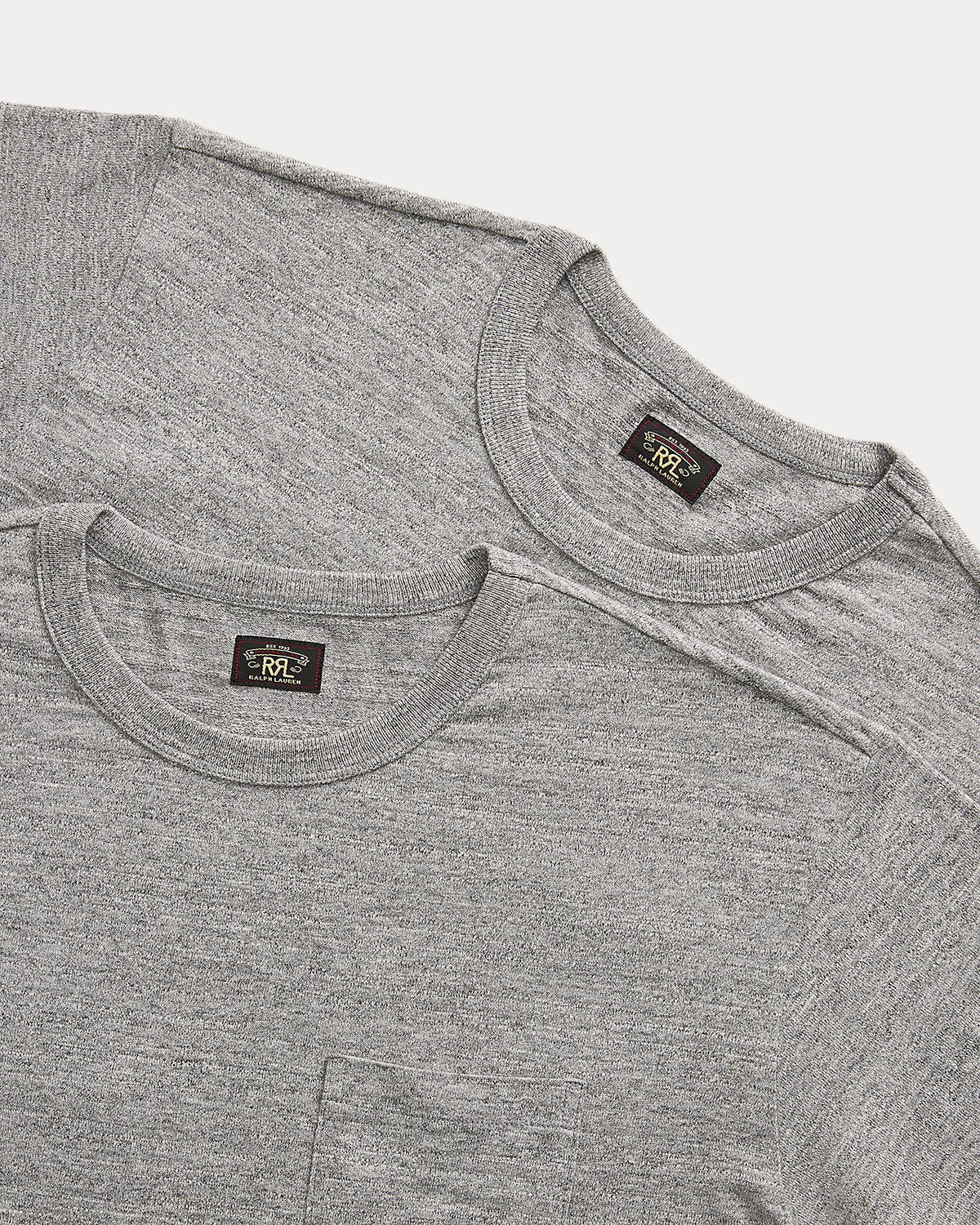 Jersey Pocket T-Shirt 2-Pack Grey Heather