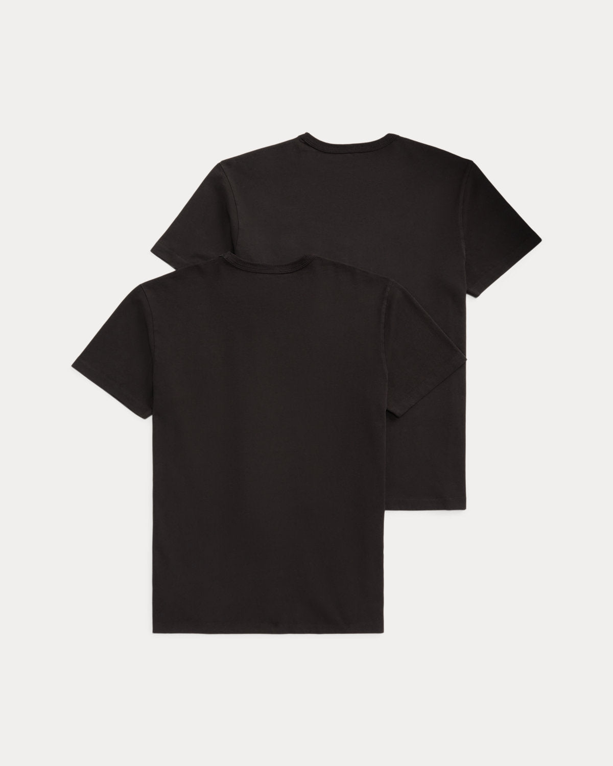 Garment-Dyed Pocket T-Shirt Two-Pack Black