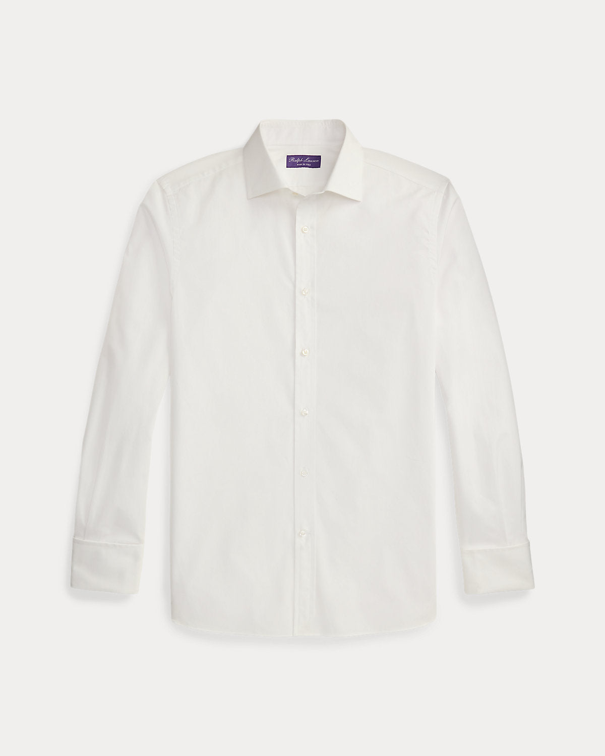 Poplin French Cuff Shirt White