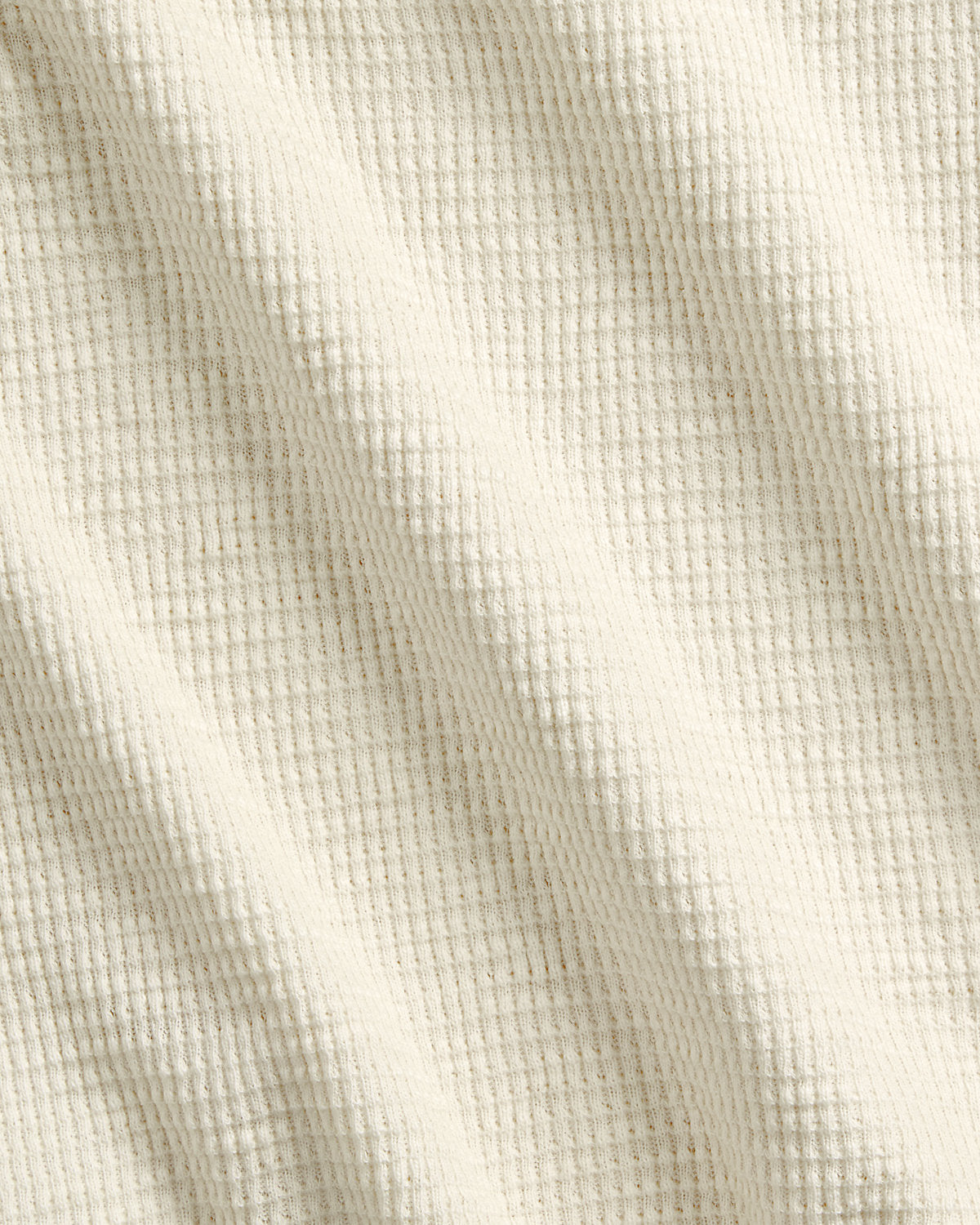 Waffle-Knit Crewneck Paper White