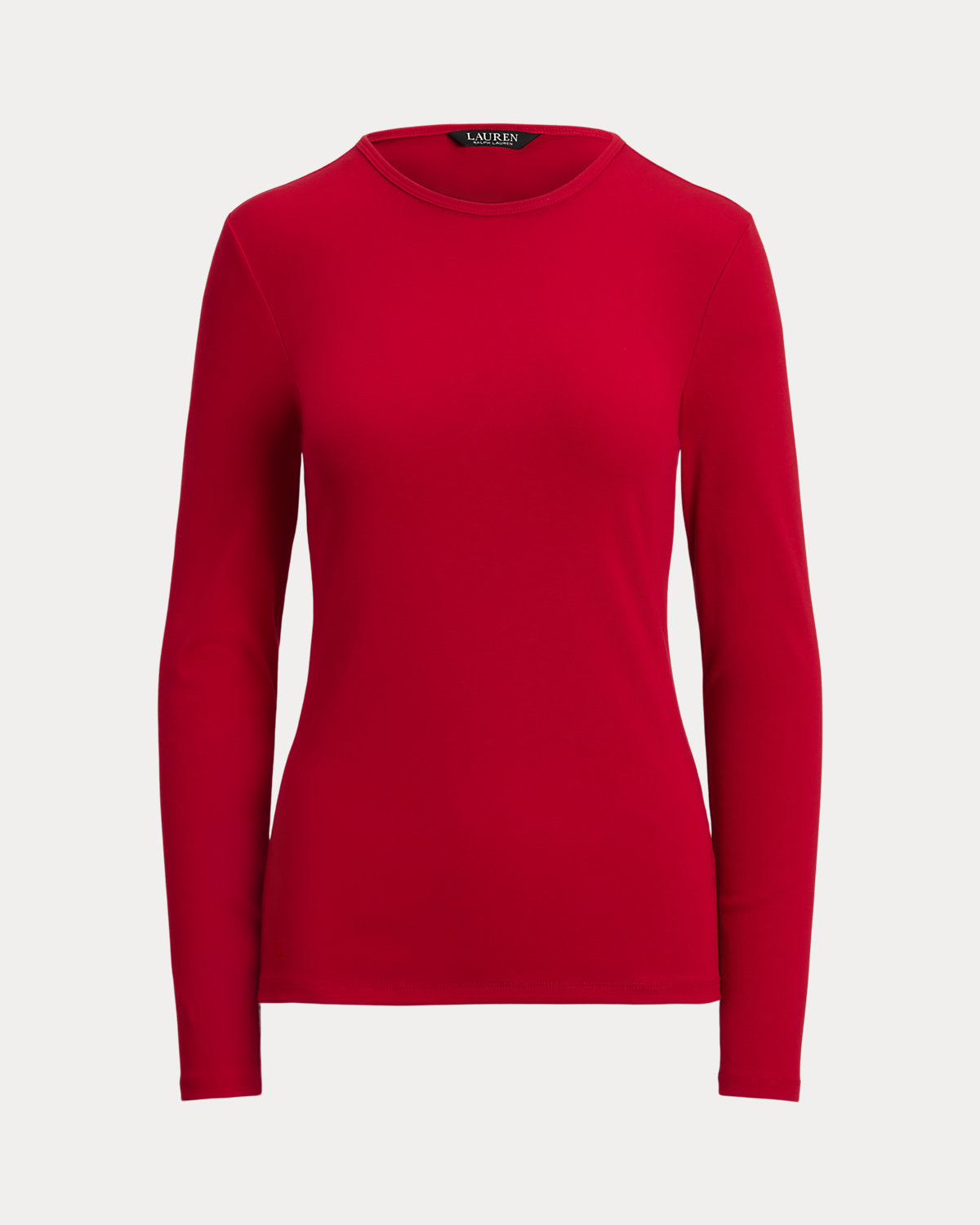 Stretch Cotton Long-Sleeve Tee