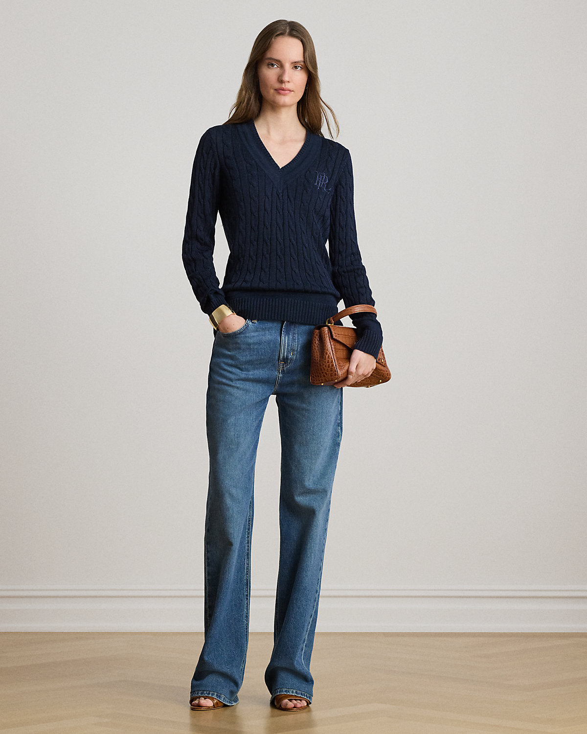 Cable-Knit Cricket Sweater