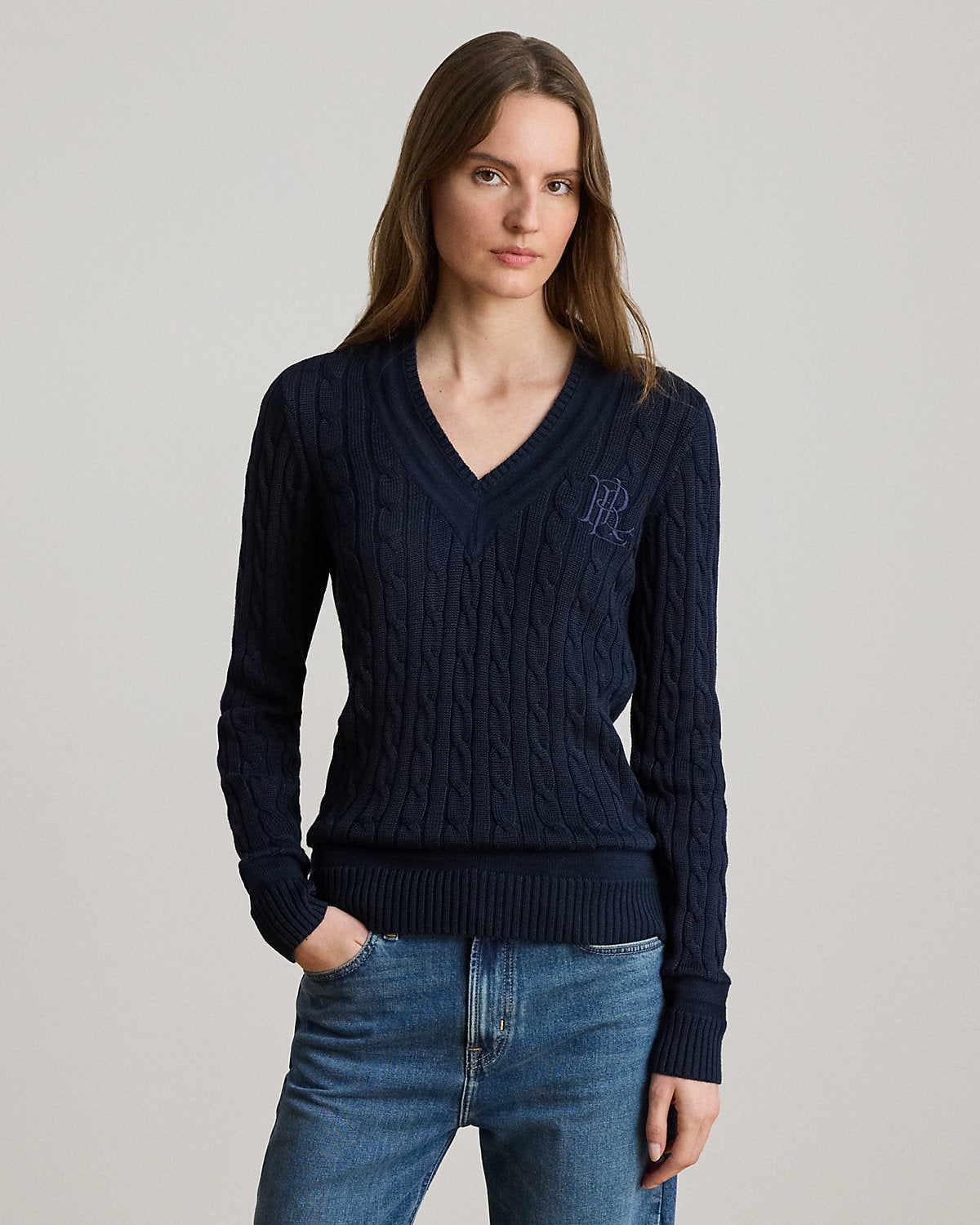 Cable-Knit Cricket Sweater