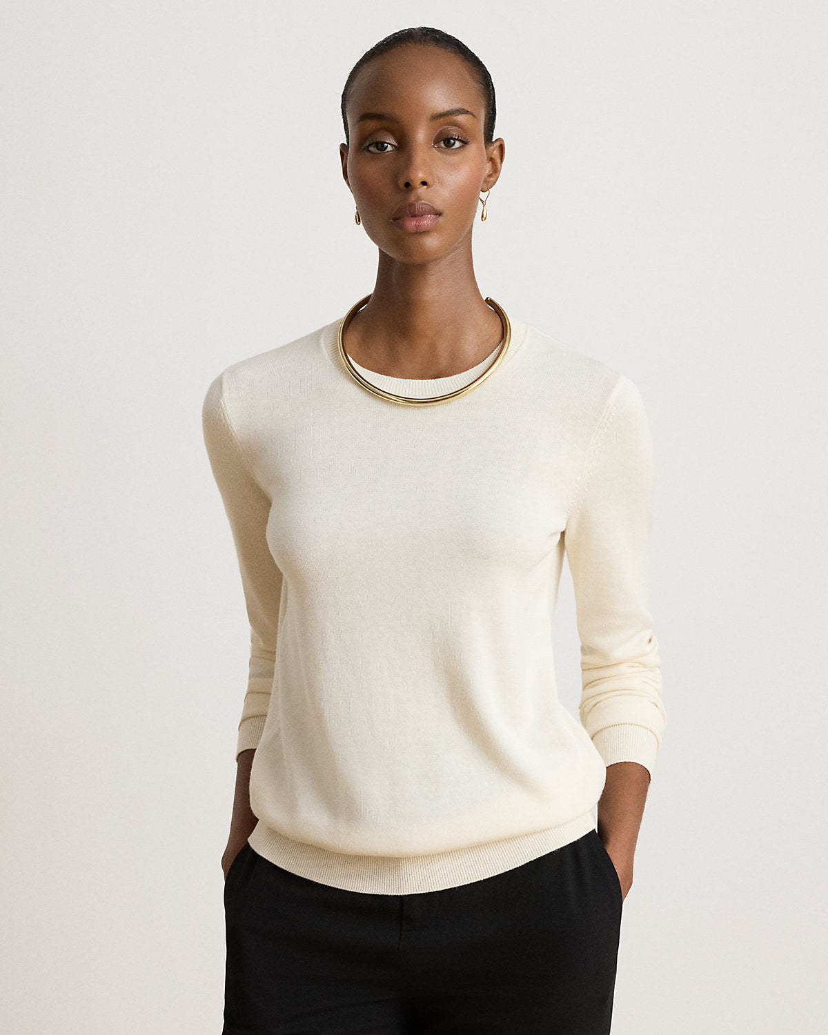 Cotton-Modal Sweater