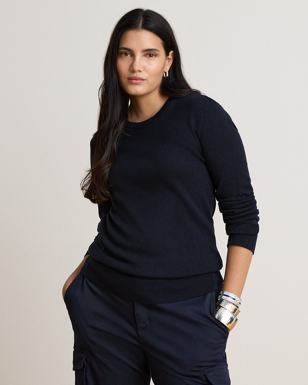 Cotton-Modal Sweater