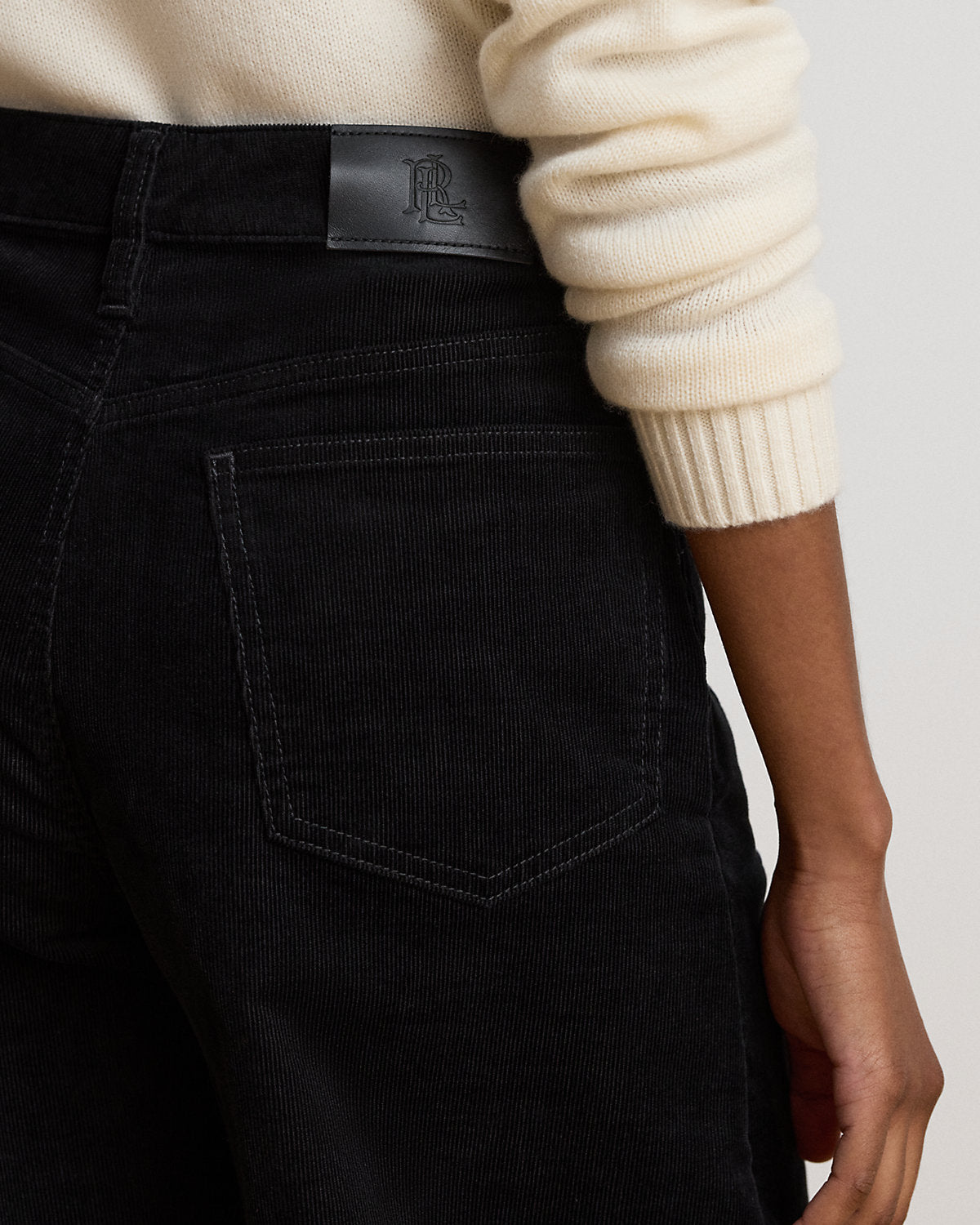 Corduroy High-Rise Super Wide-Leg Pant