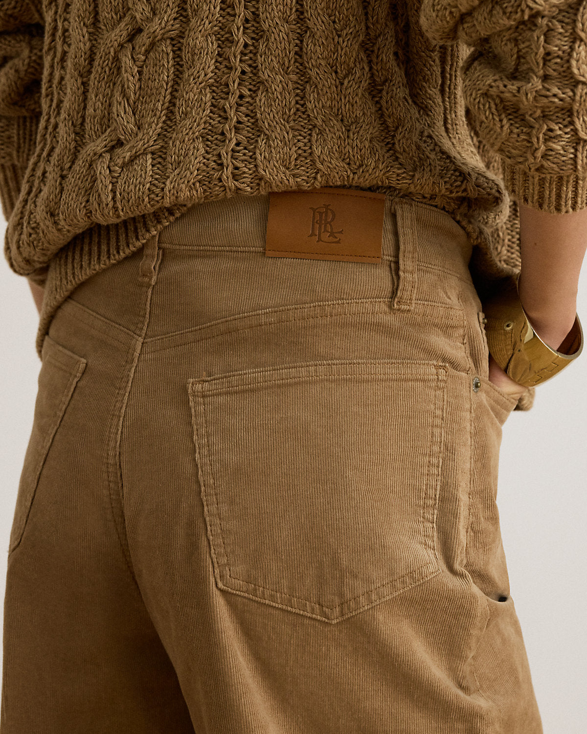 Corduroy High-Rise Super Wide-Leg Pant