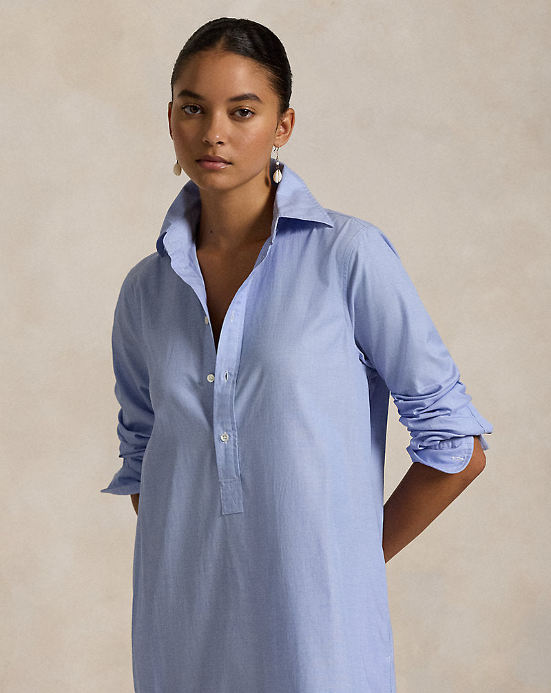 Cotton Shirtdress