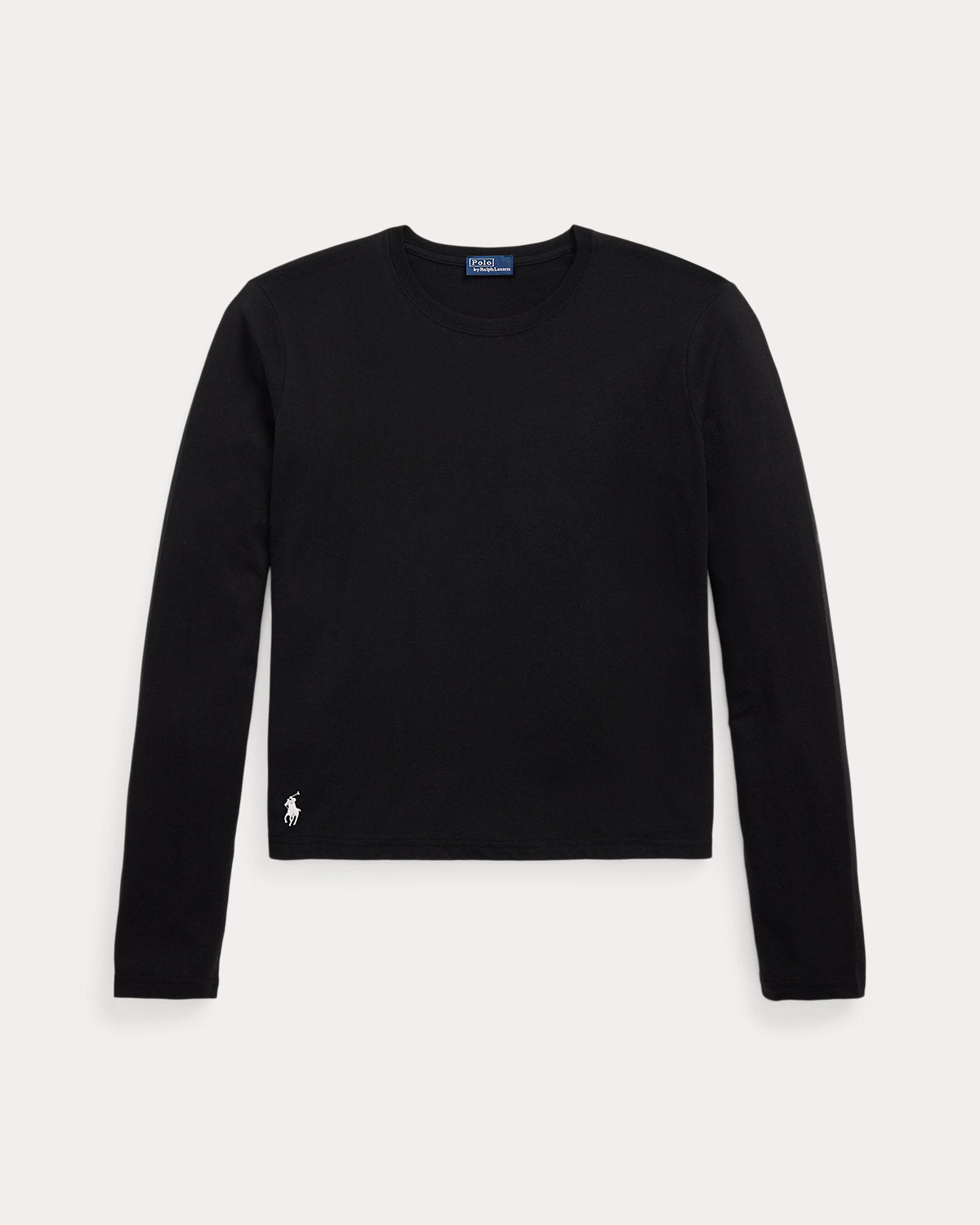 Shrunken Fit Jersey Long-Sleeve Tee
