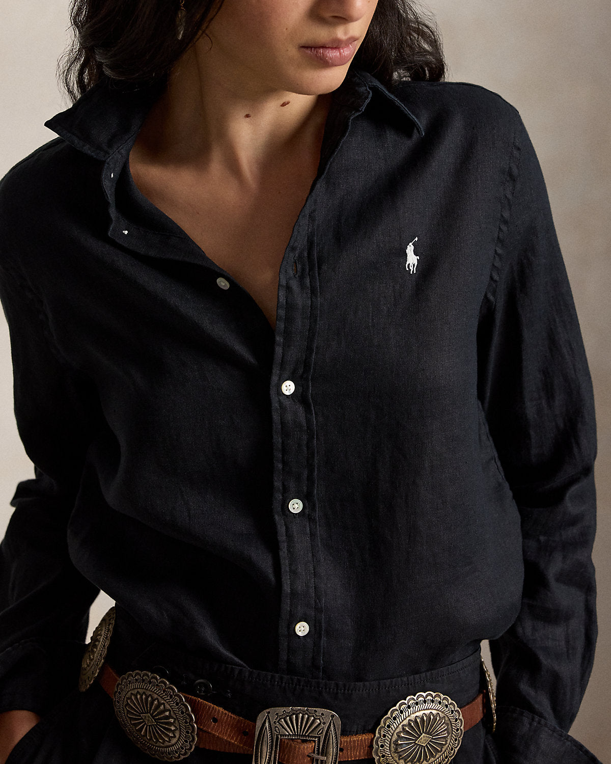 Classic Fit Linen Shirt
