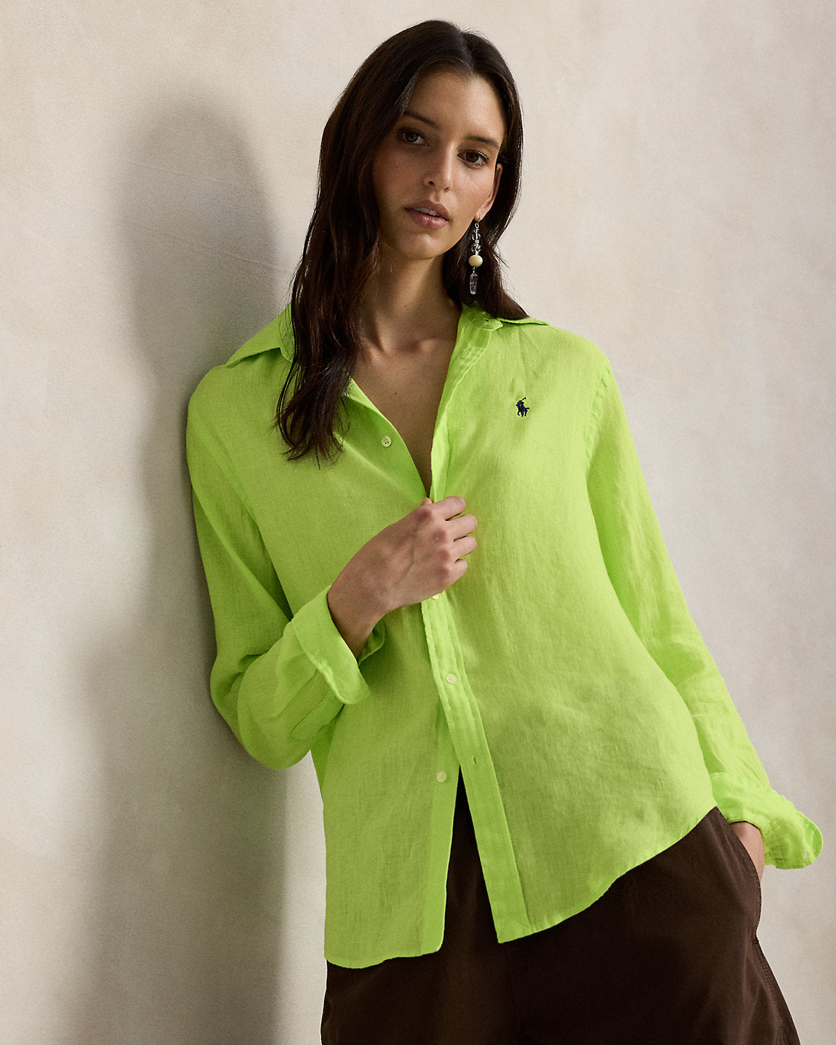Classic Fit Linen Shirt