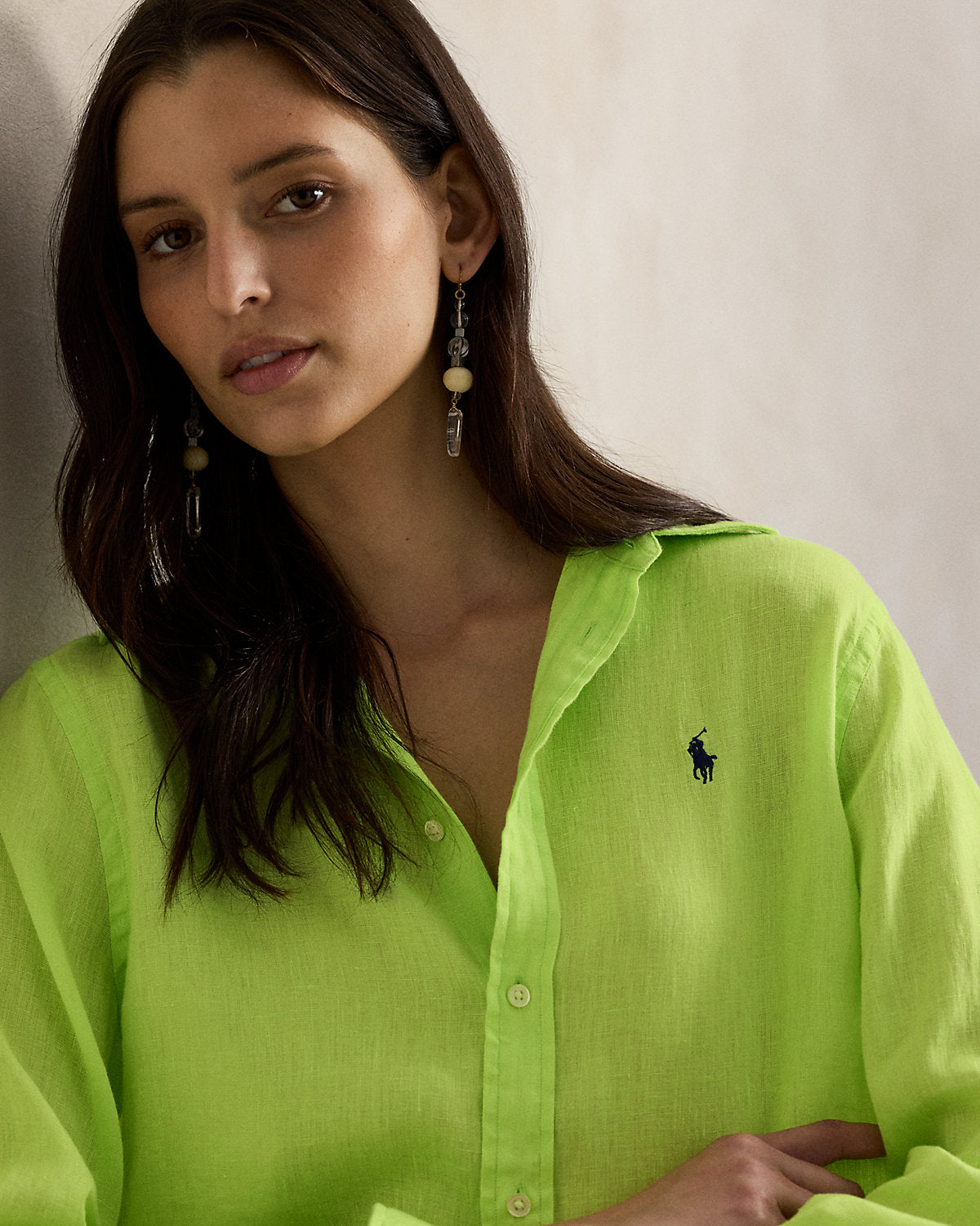 Classic Fit Linen Shirt