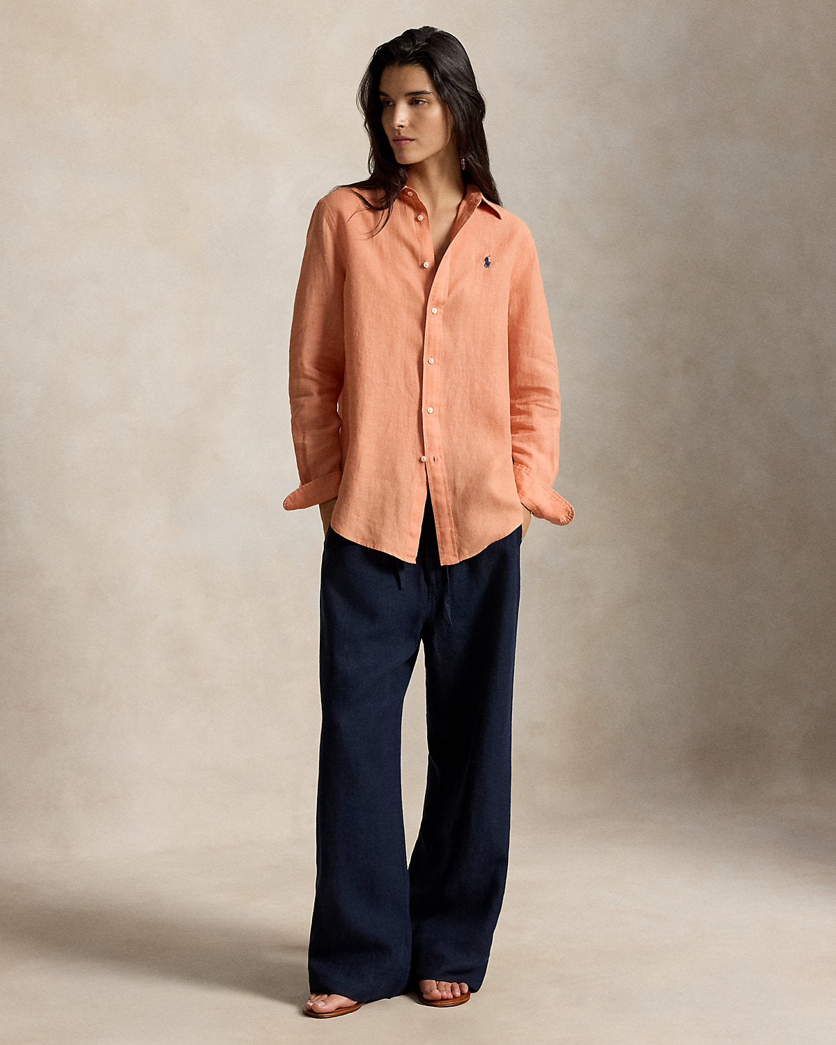 Classic Fit Linen Shirt
