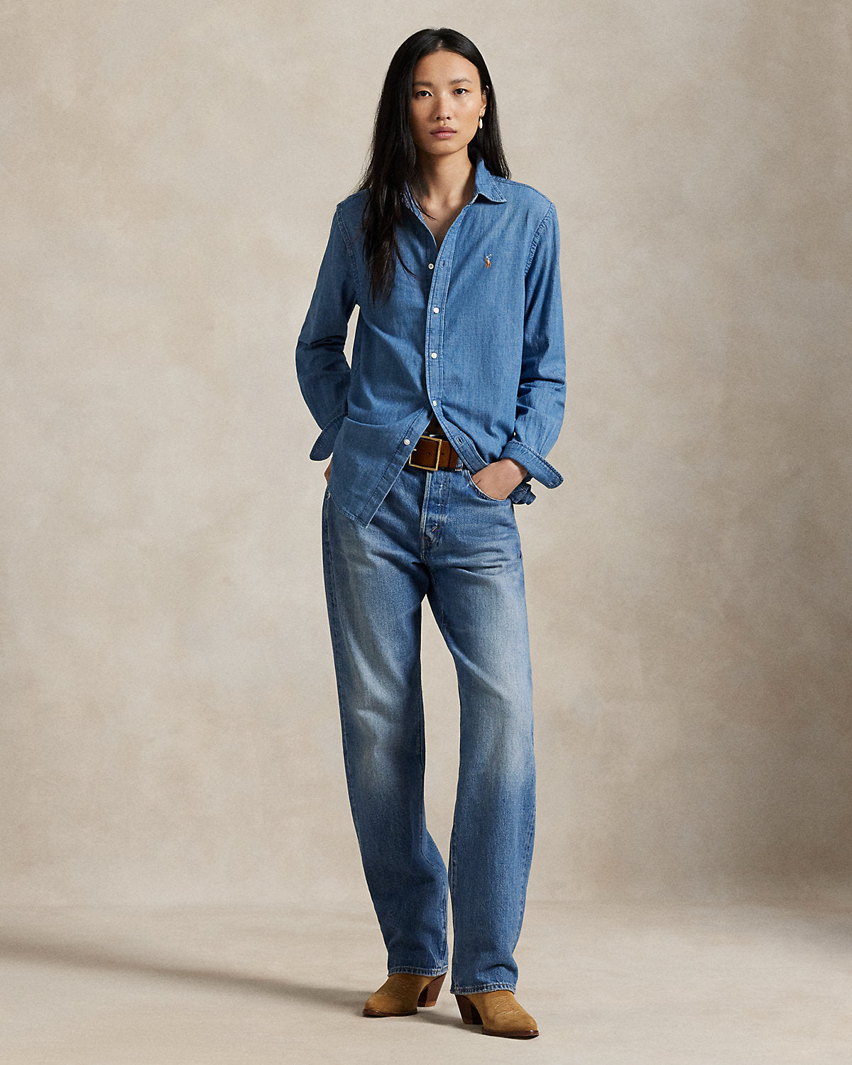 Classic Fit Denim Shirt
